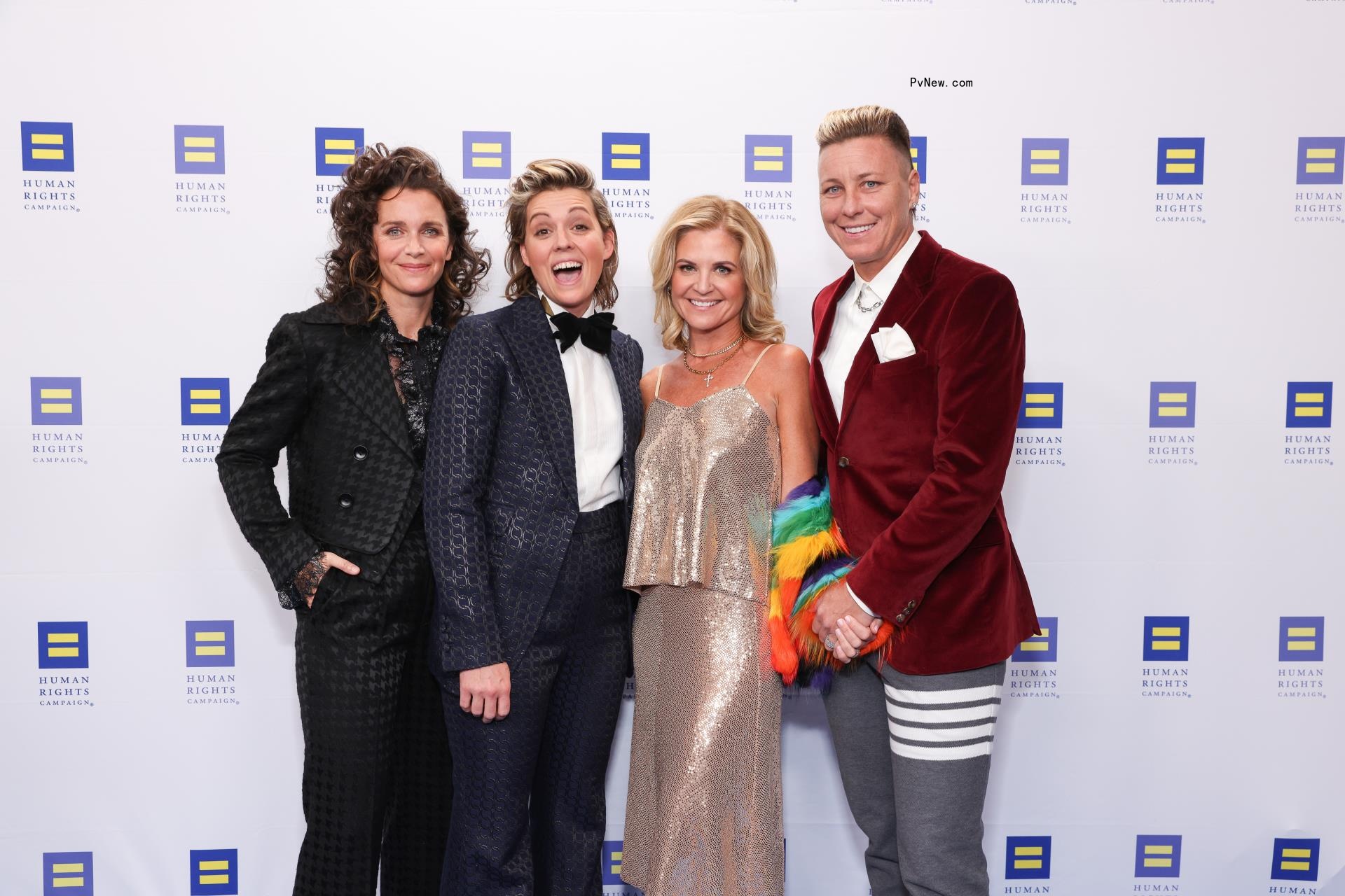 Brandi Carlile, Brian Michael Smith Give Impassio<i></i>ned Speeches a<i></i>bout Anti-LGBTQ+ Bills at Human Rights Campaign Dinner