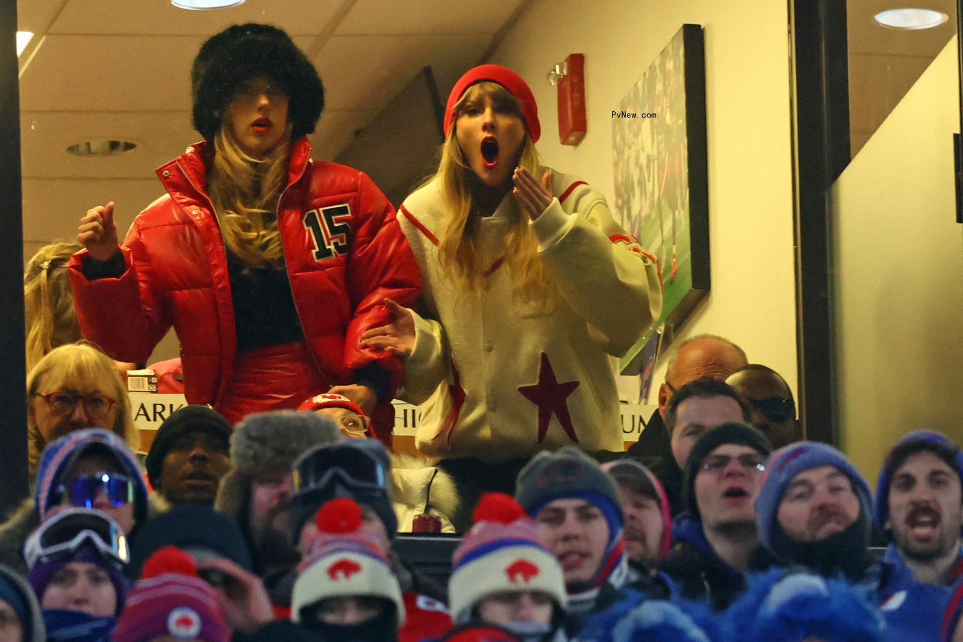 Brittany Mahomes and Taylor Swift