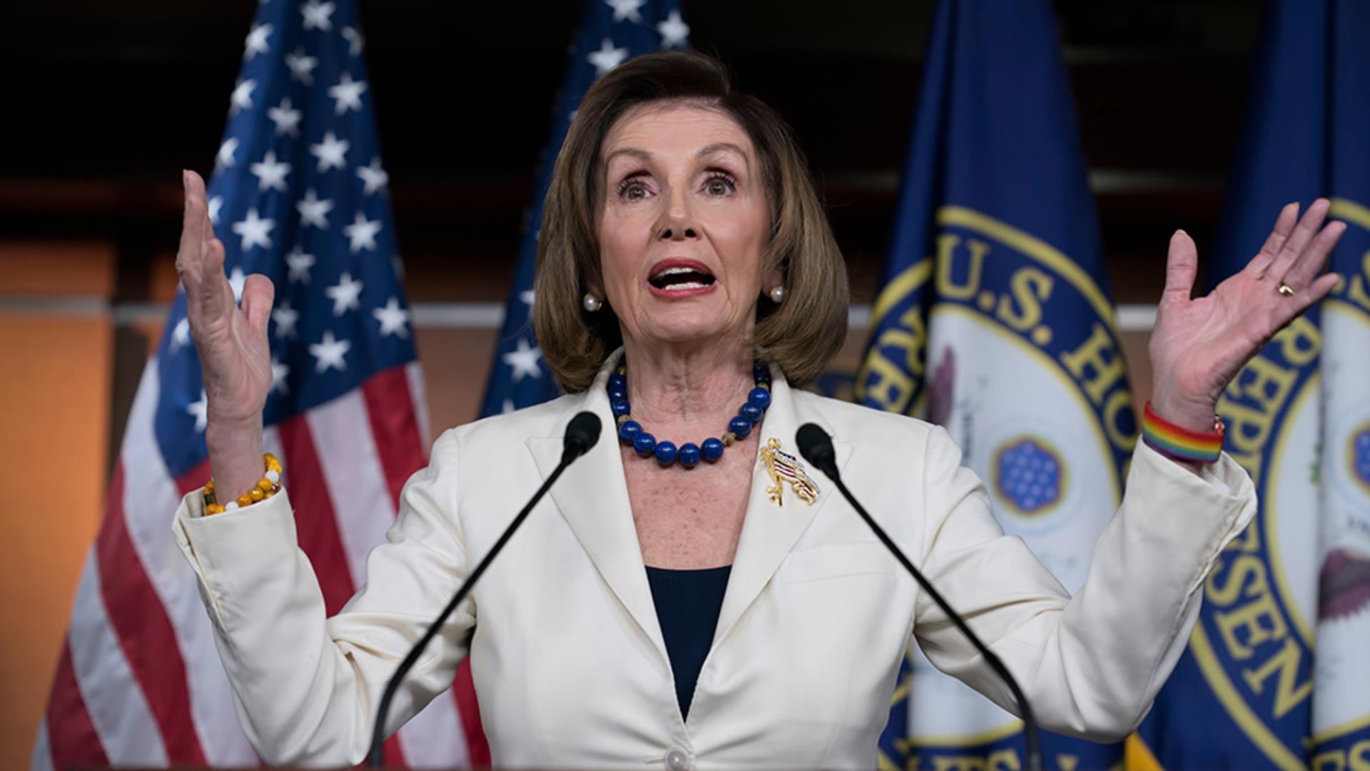 Nancy Pelosi Reads Bono Poem Comparing Ukrainian President Zelenskyy to St. Patrick