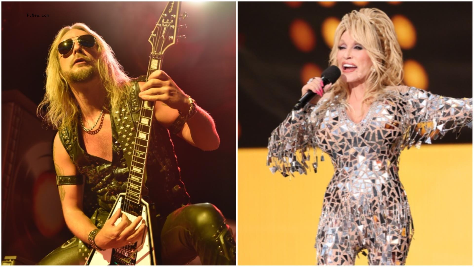 Judas Priest Guitarist Thanks Dolly Parton, Rock Hall of Fame Competitor, for Wanting to Dro<i></i>p Out