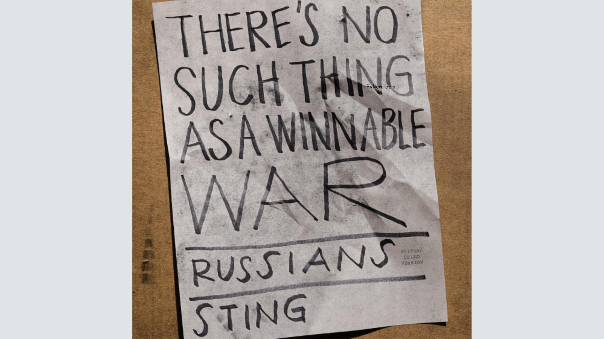 Sting Releases New Version of ‘Russians’ to Benefit Ukraine Relief