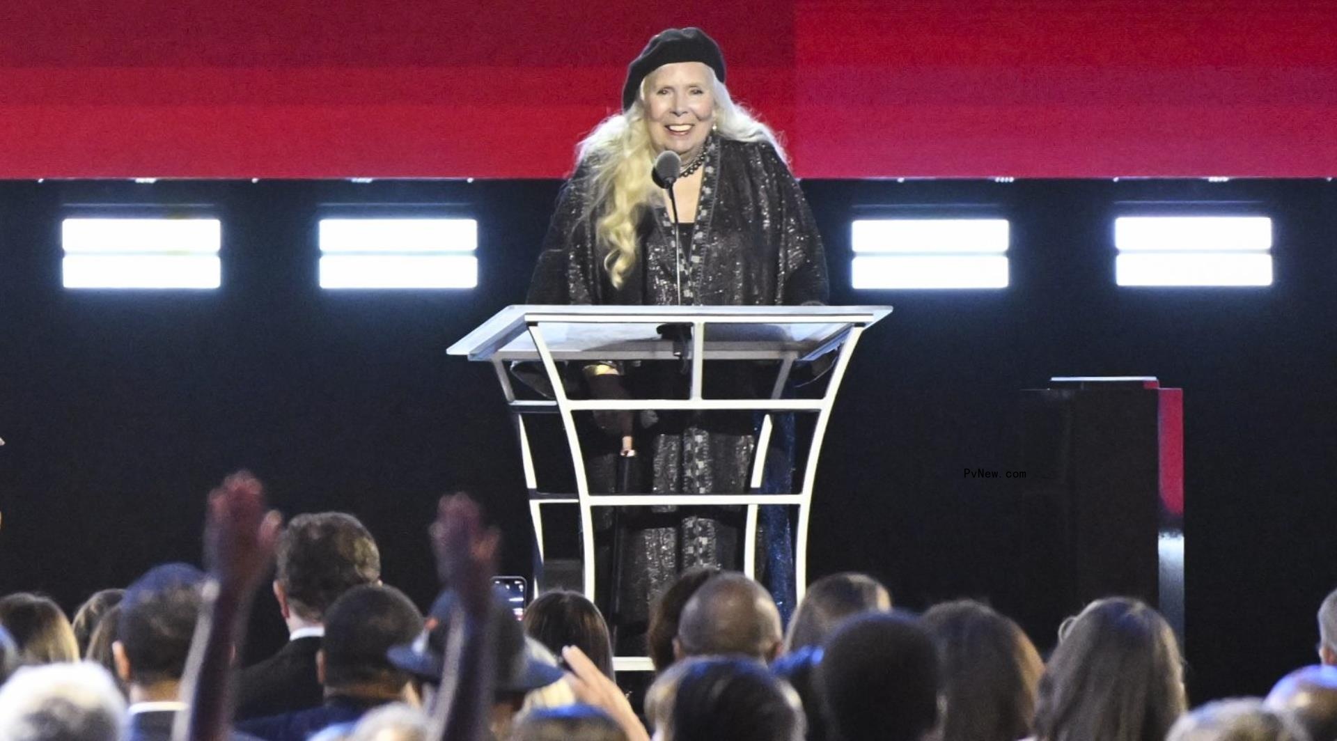 Joni Mitchell Has a Vegas Evening as Brandi Carlile, Jon Batiste and All-Star Cast Offer Three-Hour Salute for MusiCares