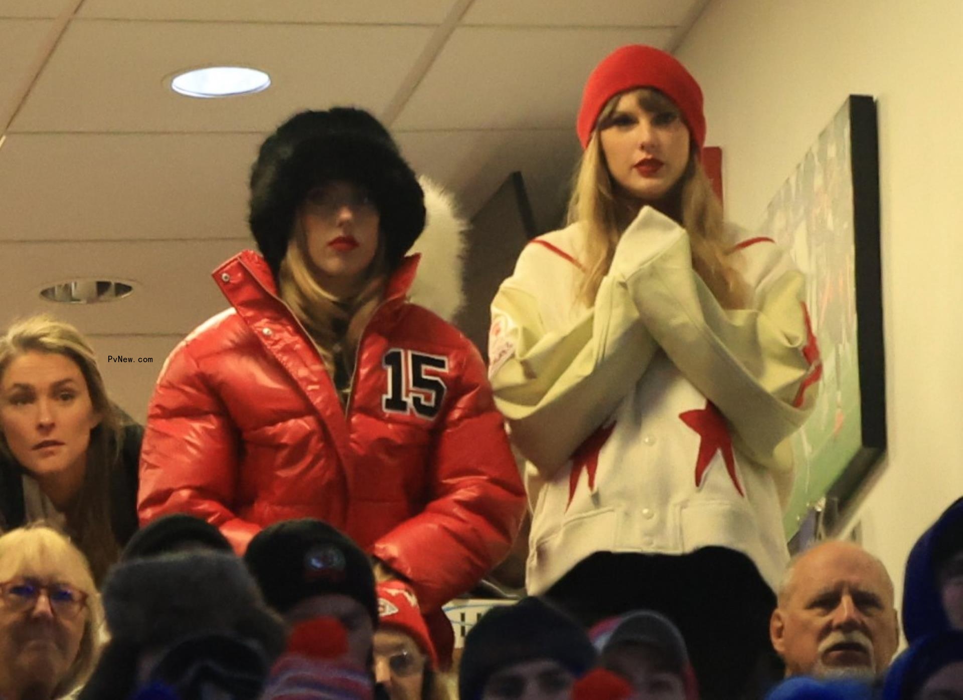 Taylor Swift and Brittany Mahomes