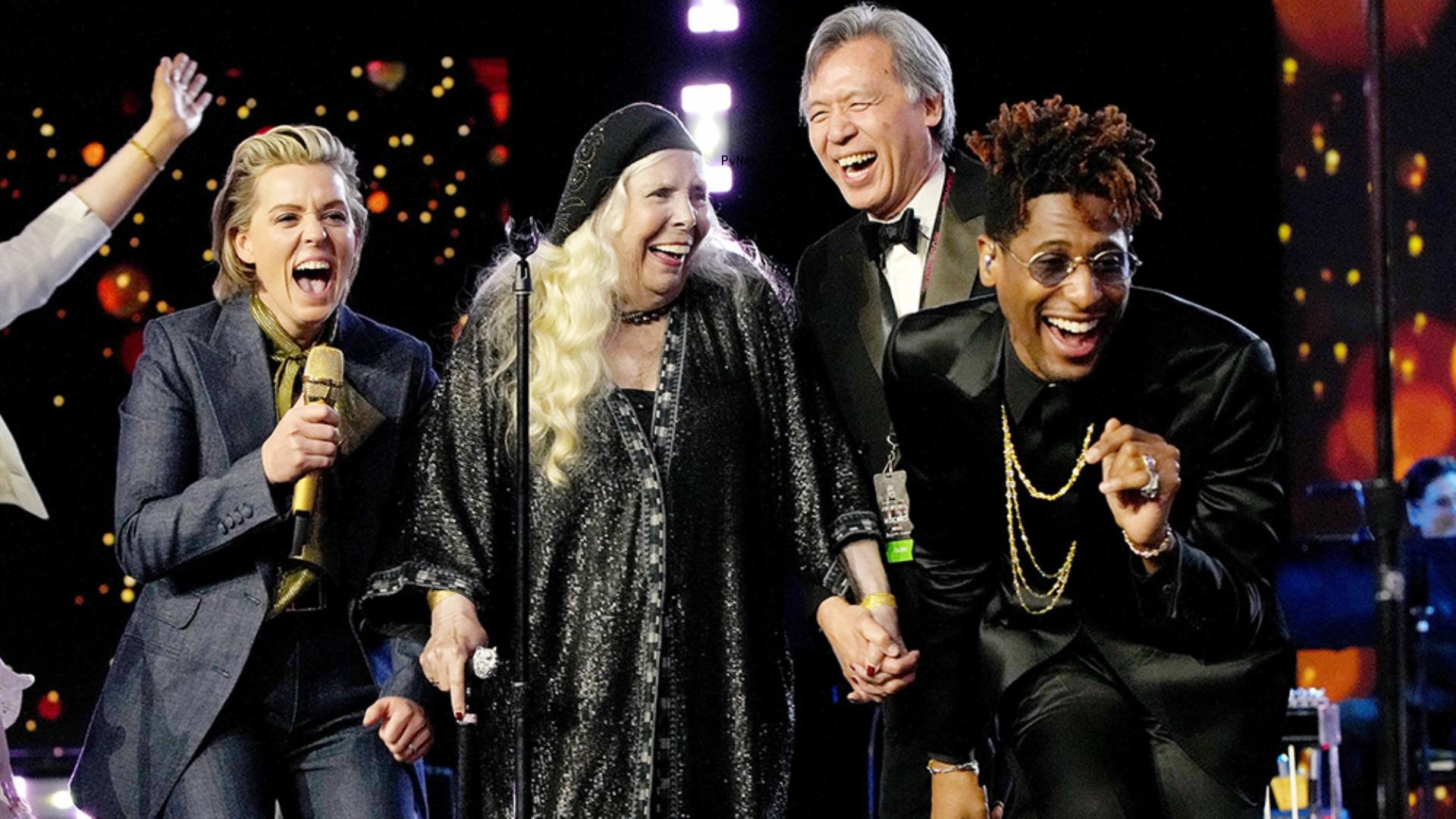 Inside Grammys 2022 Parties With Jon Batiste, Joni Mitchell, Doja Cat and More (Photos)