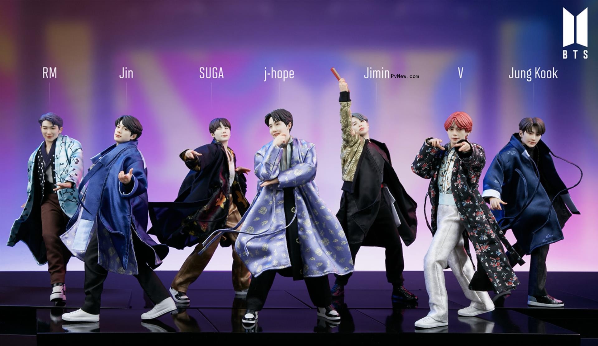 Your Favorite BTS Members Are Miniaturized in New Lineup of Collectible Action Figures