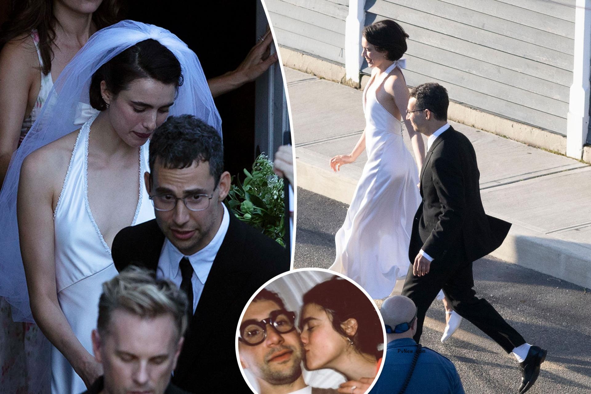 Jack Anto<i></i>noff marries Margaret Qualley in intimate New Jersey wedding