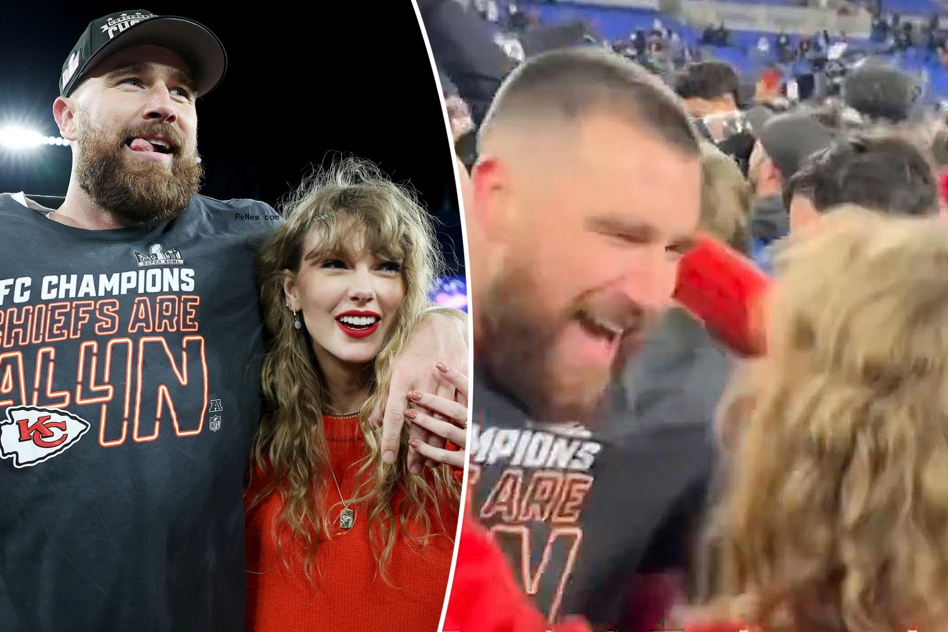 Travis Kelce reveals second sweet nickname for Taylor Swift after Chiefs advance to Super Bowl 2024