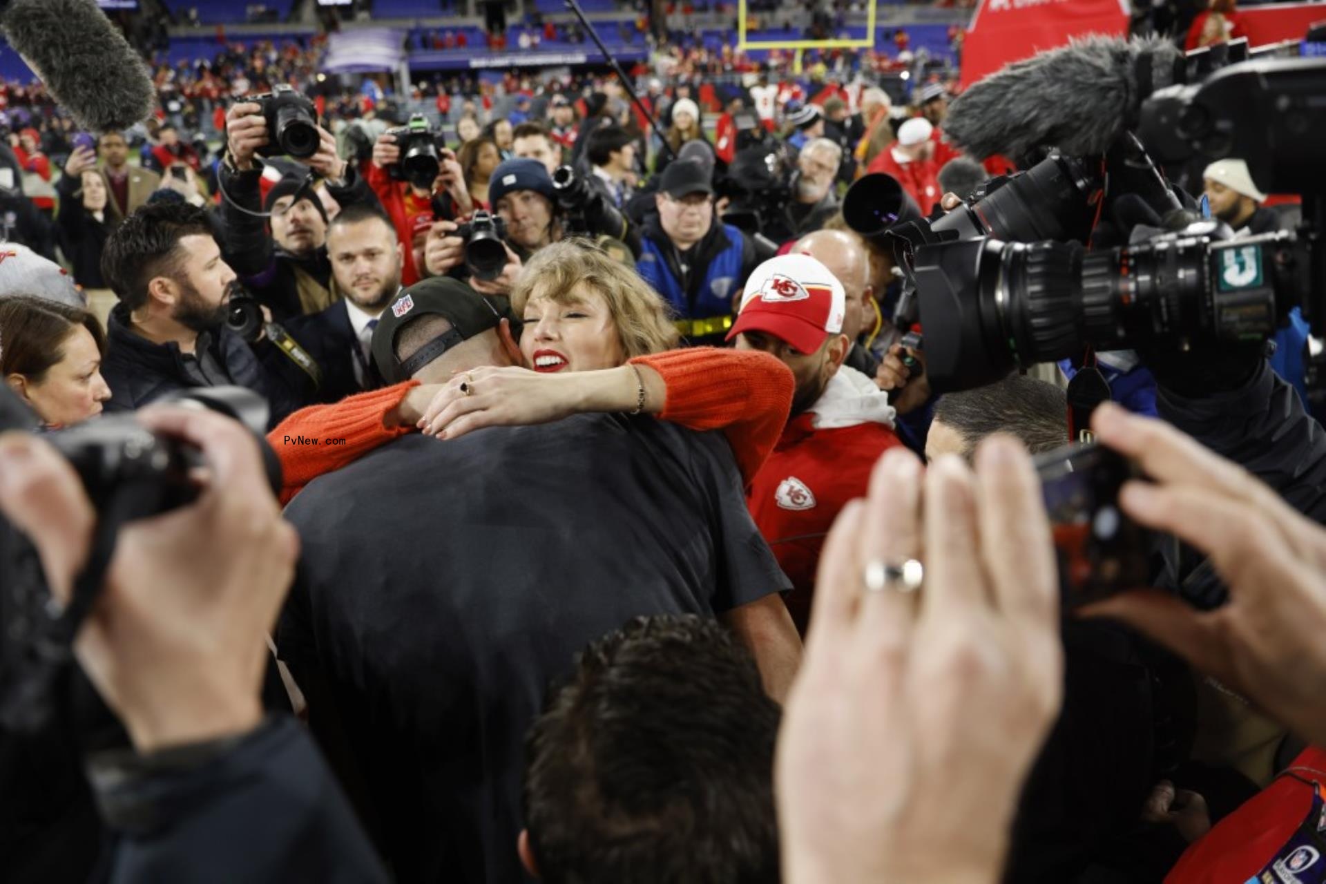Travis Kelce and Taylor Swift