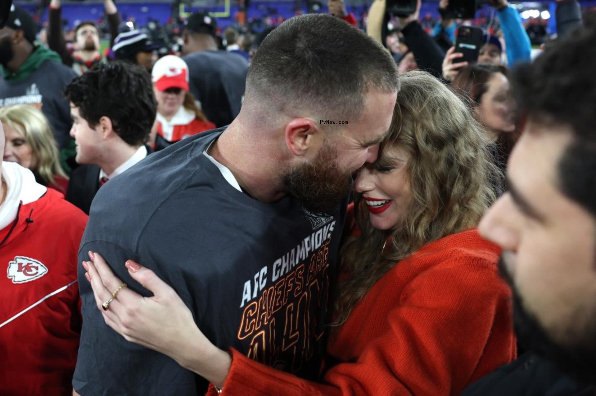 Travis Kelce and Taylor Swift