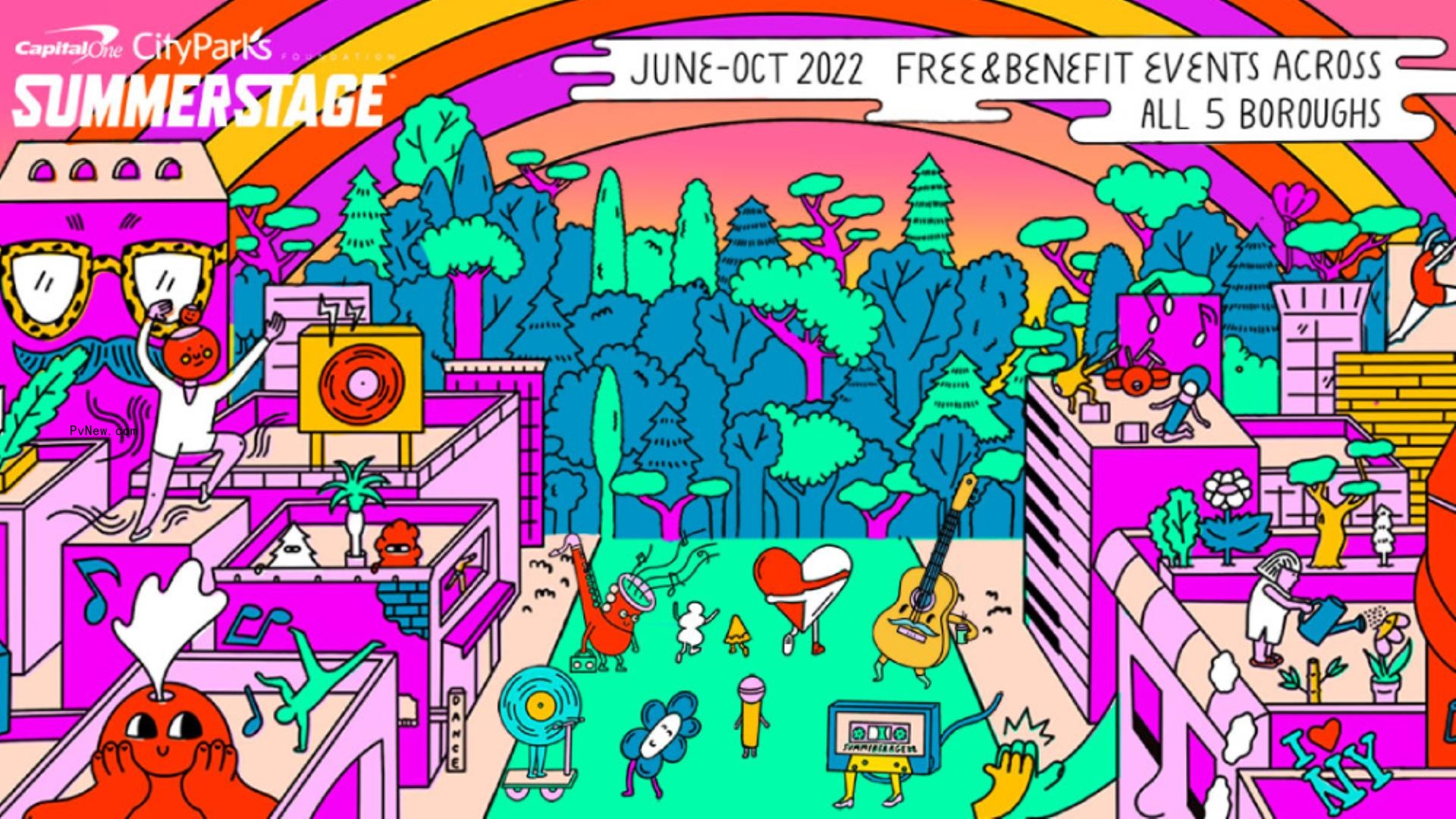 New York’s SummerStage Announces 2022 Season Lineup: George Clinton, Herbie Hancock, Waxahatchee, More