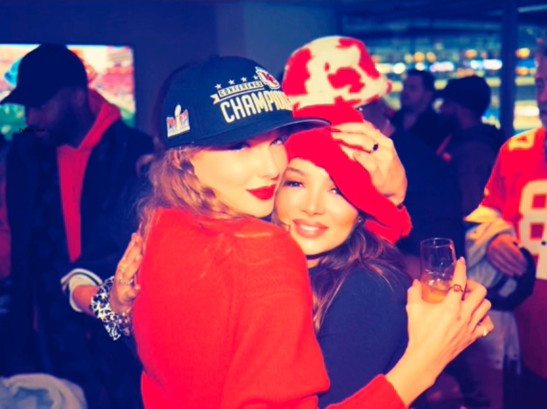 Taylor Swift and Keleigh Teller