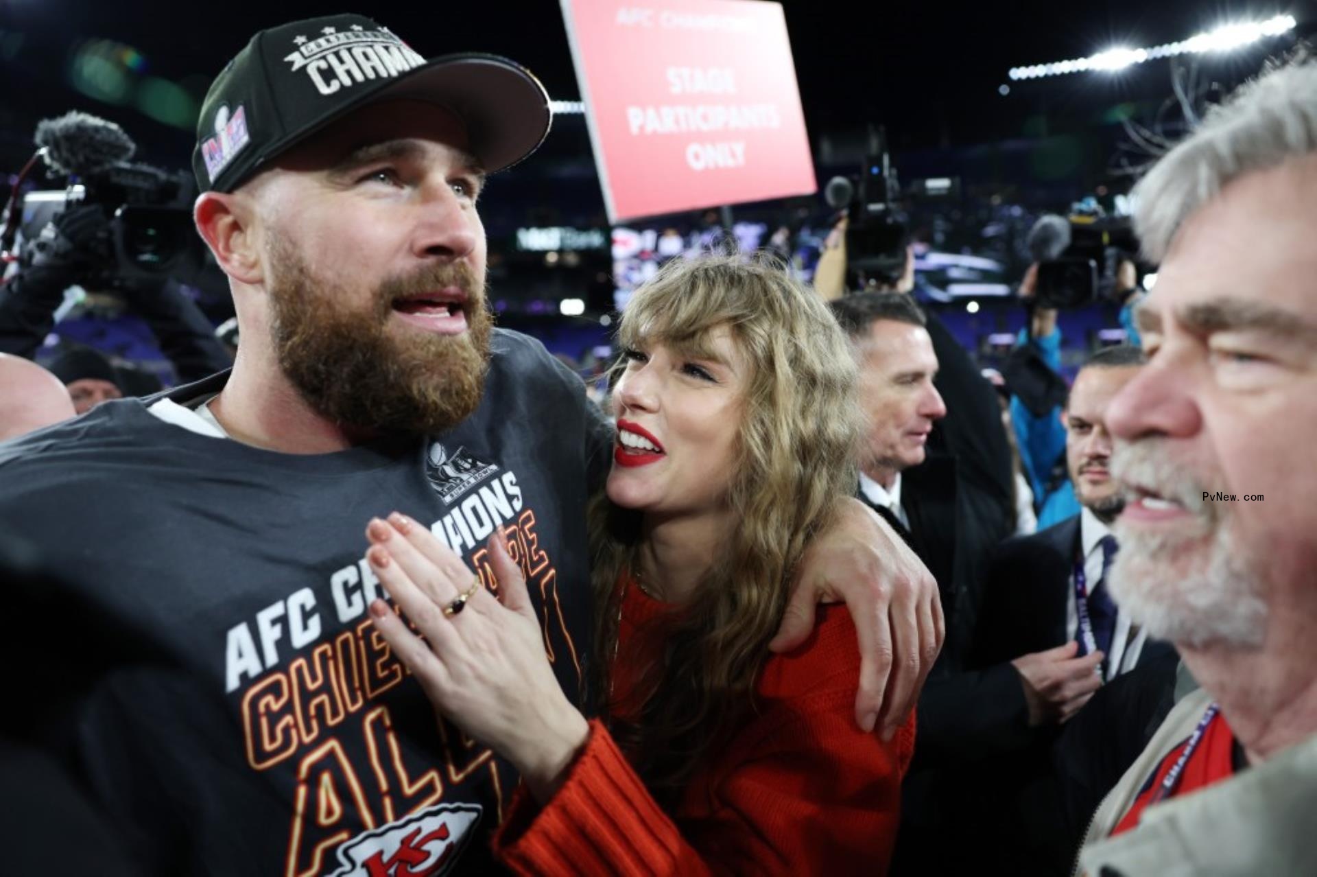 Travis Kelce and Taylor Swift
