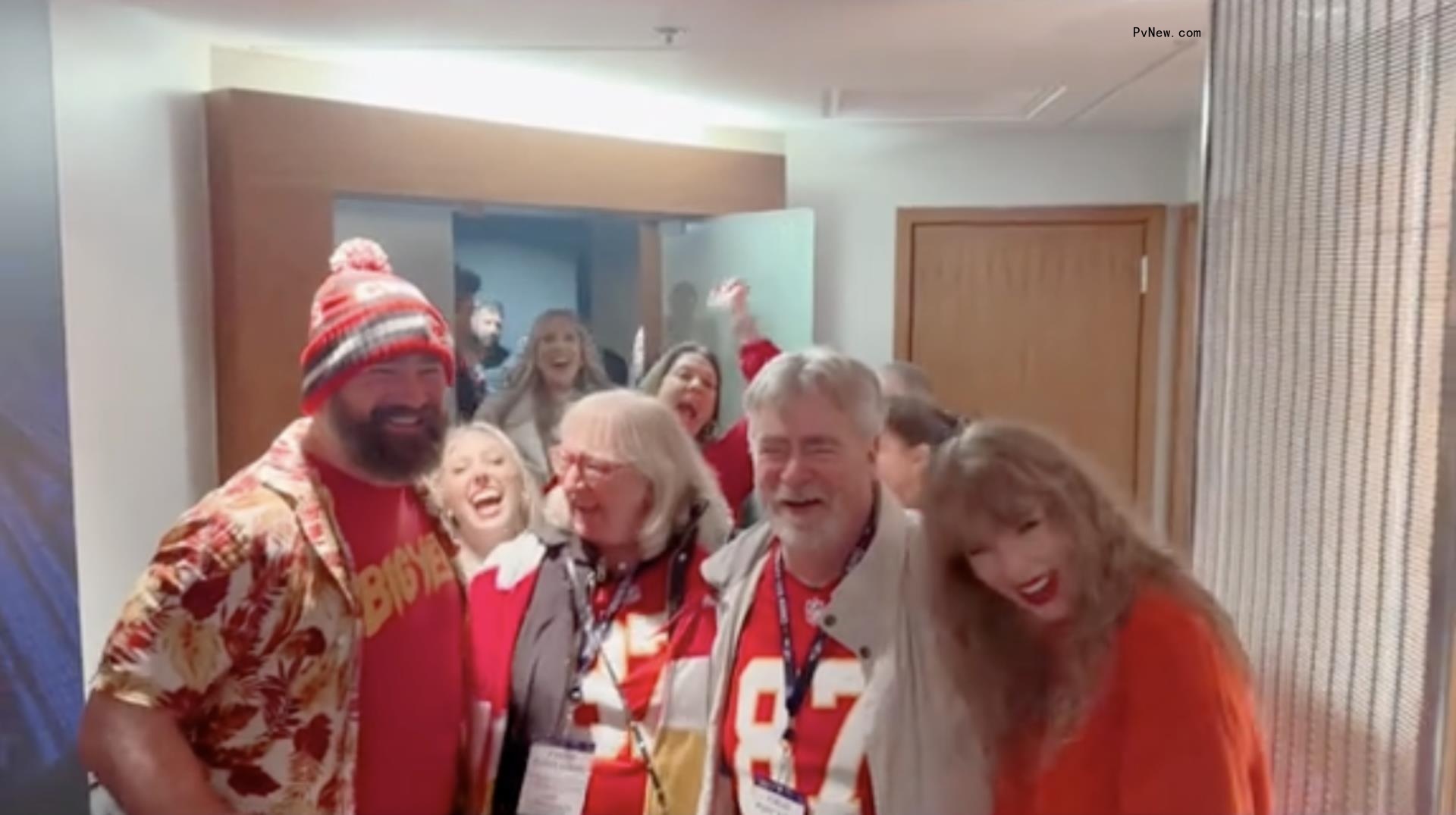 Keleigh Teller takes fans inside Taylor Swift’s Chiefs suite in another epic behind-the-scenes TikTok