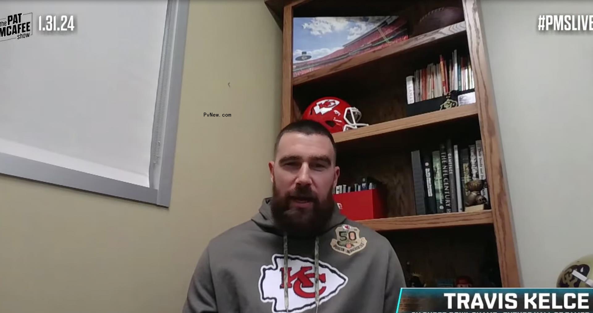 Travis Kelce on the Pat McAfee Show