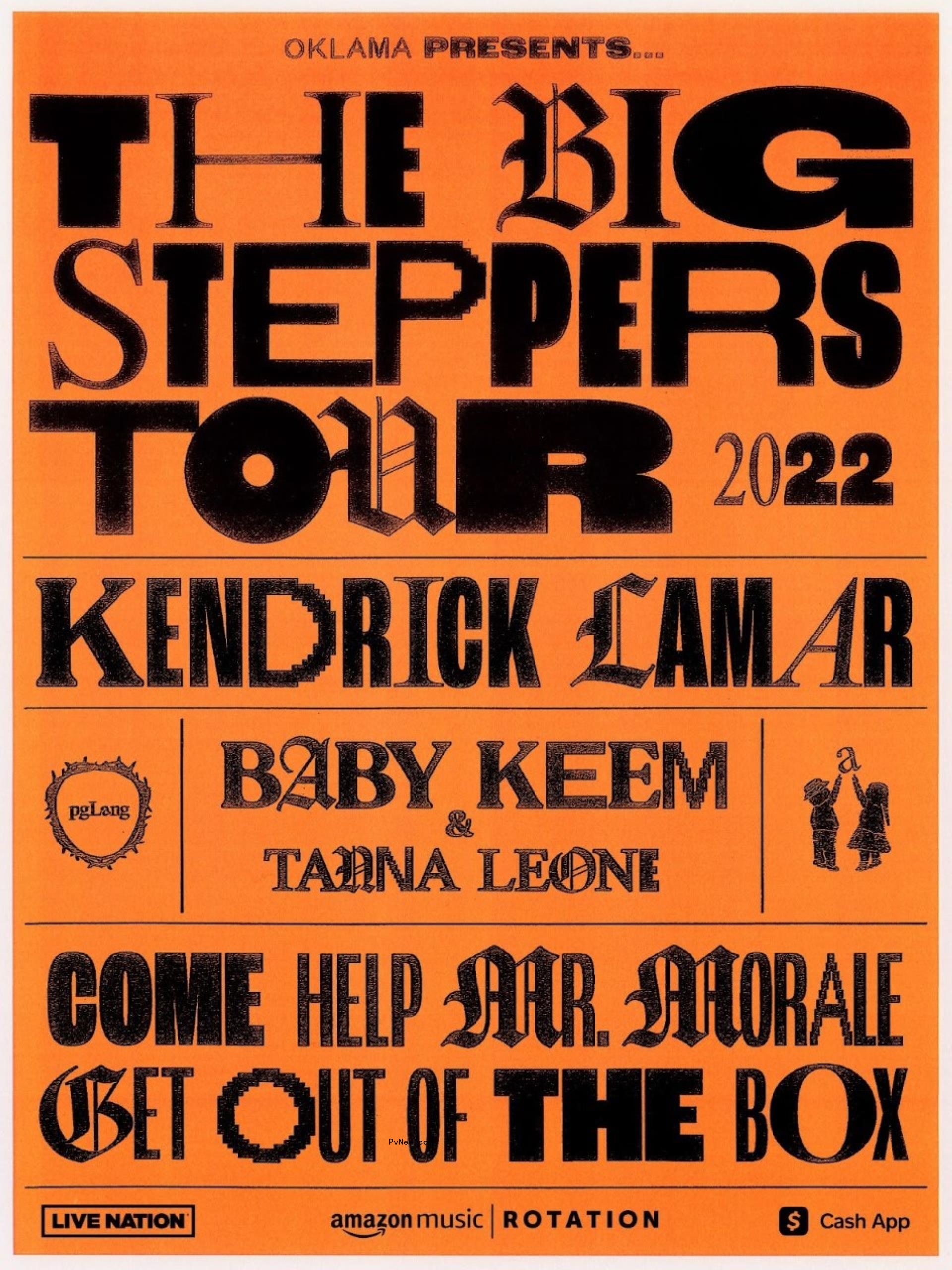 Kendrick Lamar Unveils ‘Big Steppers’ Tour Dates
