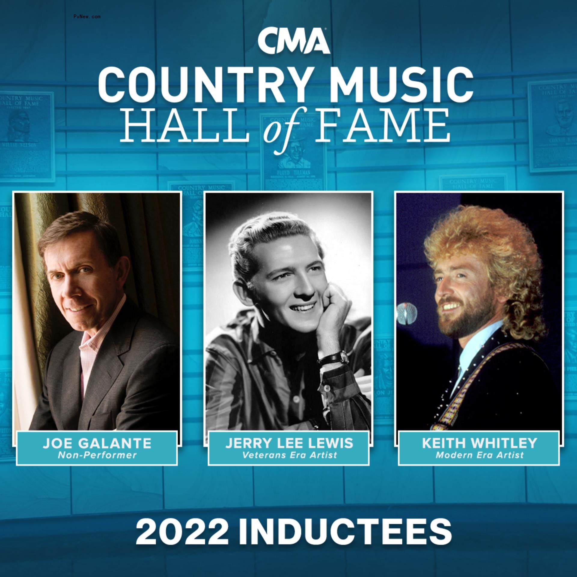 Jerry Lee Lewis, Keith Whitley, Joe Galante to Be Inducted Into Country Music Hall of Fame