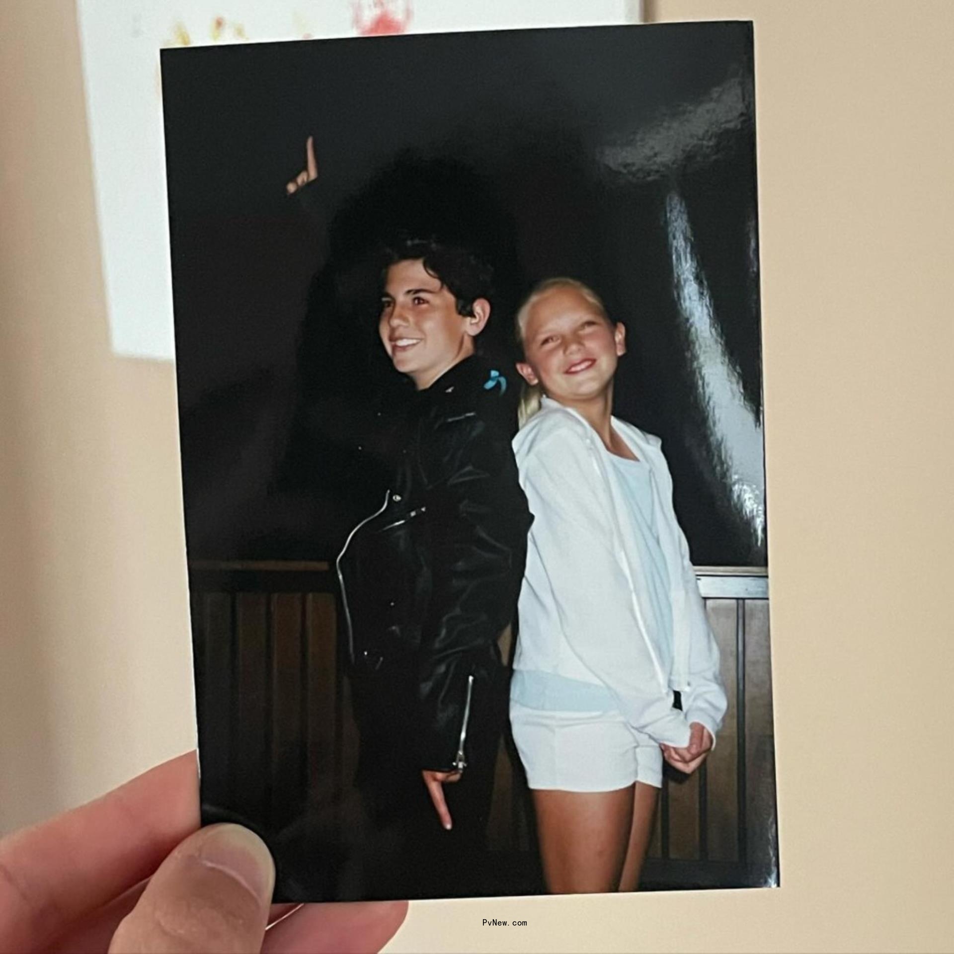 Tobin Mitnick and Taylor Swift as kids.