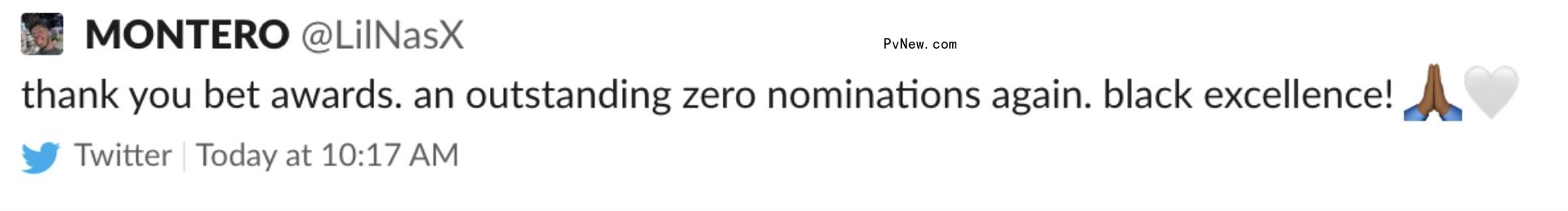 Lil Nas X Speaks Out On BET Awards Snub: ‘An Outstanding Zero Nominations Again’