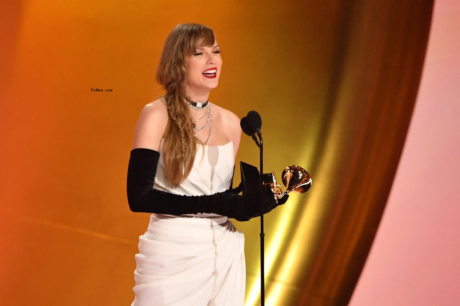 Taylor Swift at 2024 Grammys