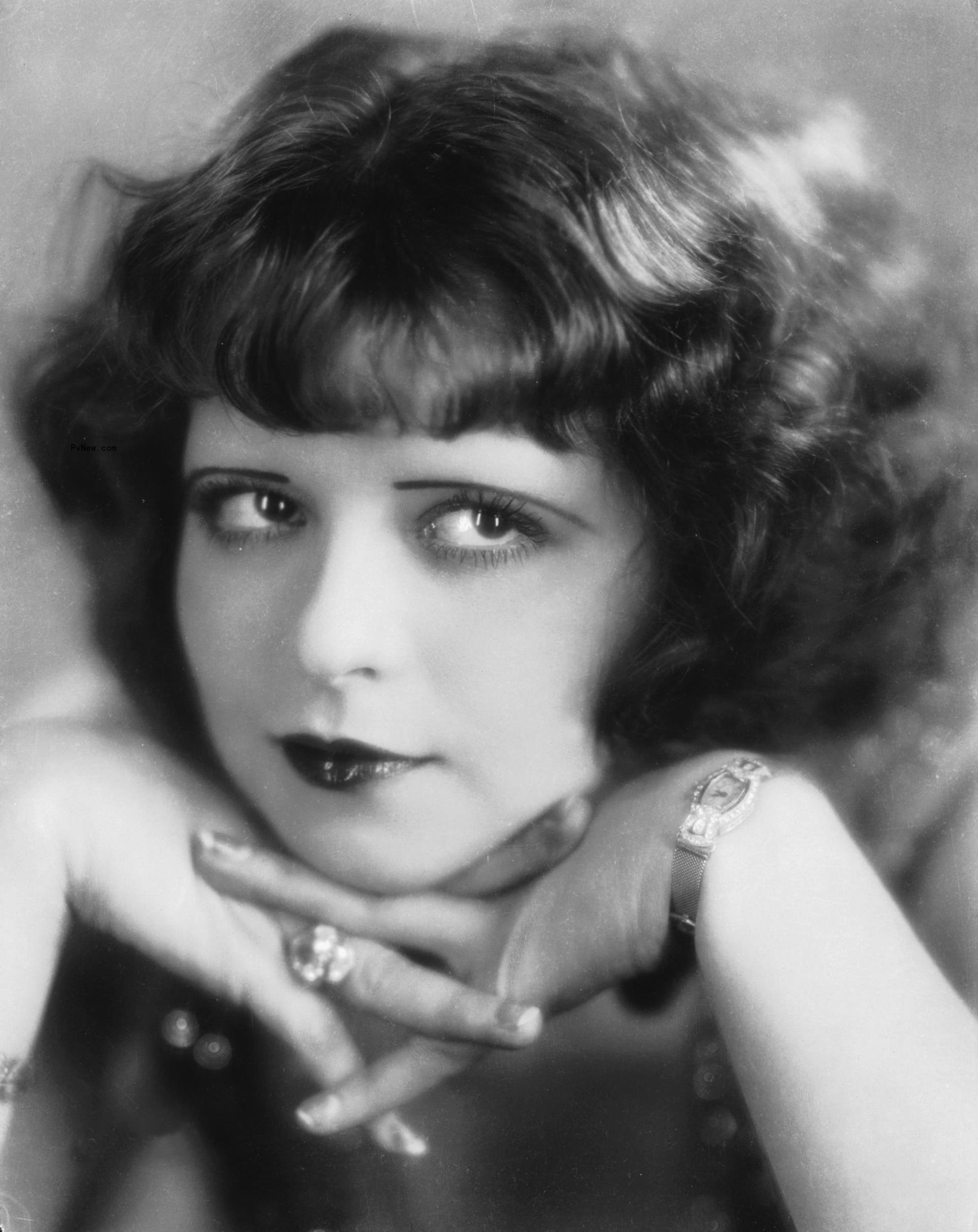 American actress Clara Bow