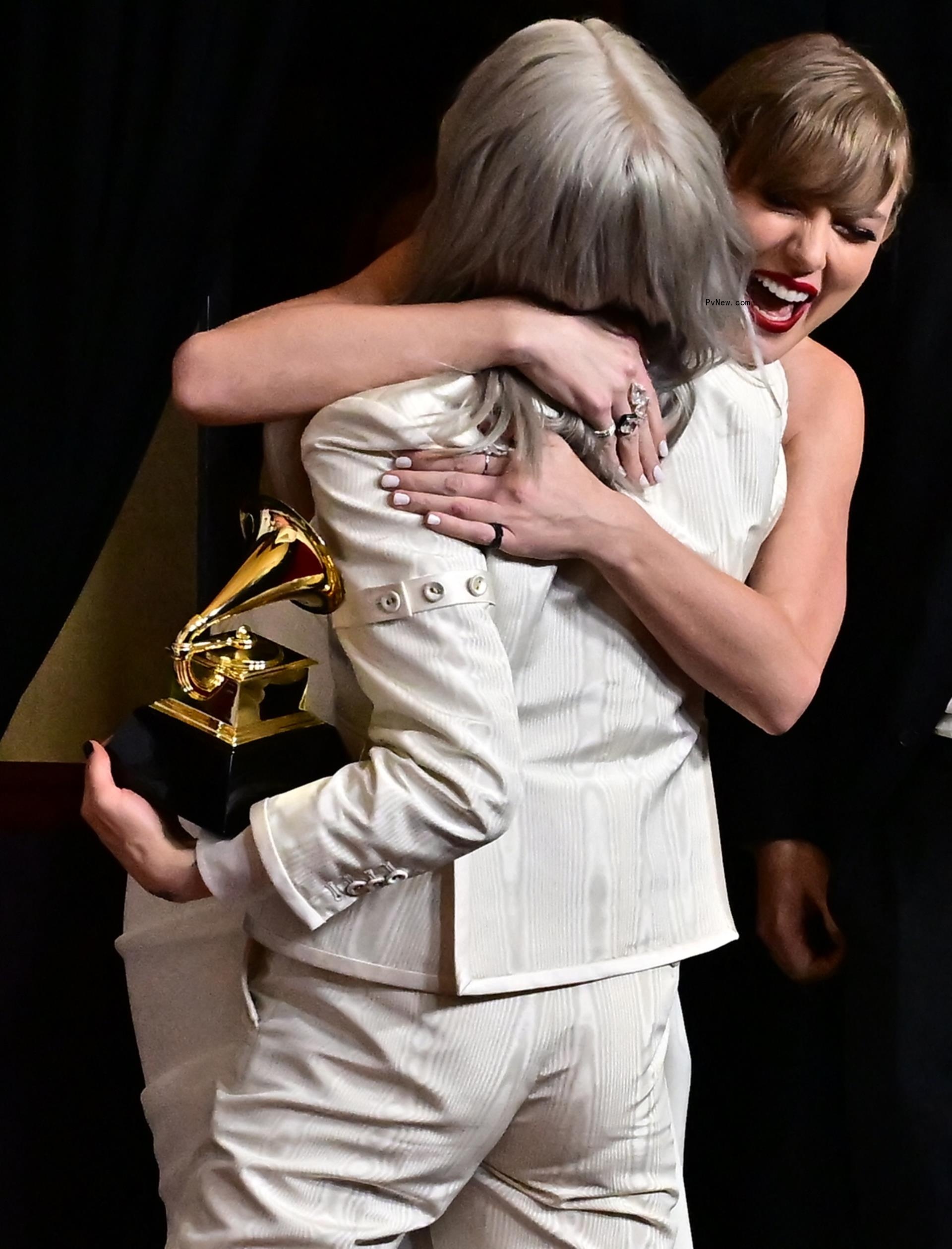 Taylor Swift at the Grammys 2024