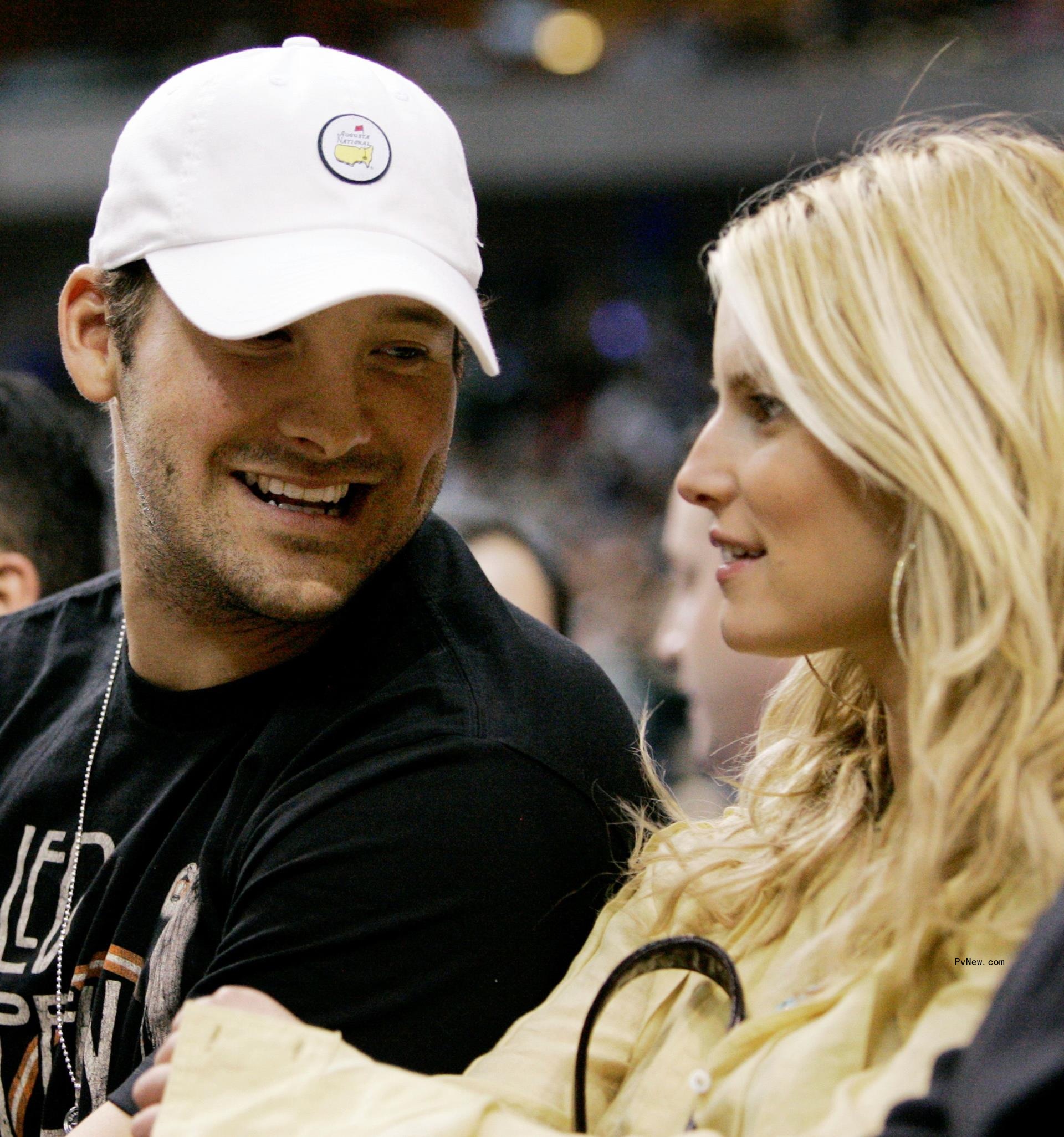 Jessica Simpson and Tony Romo