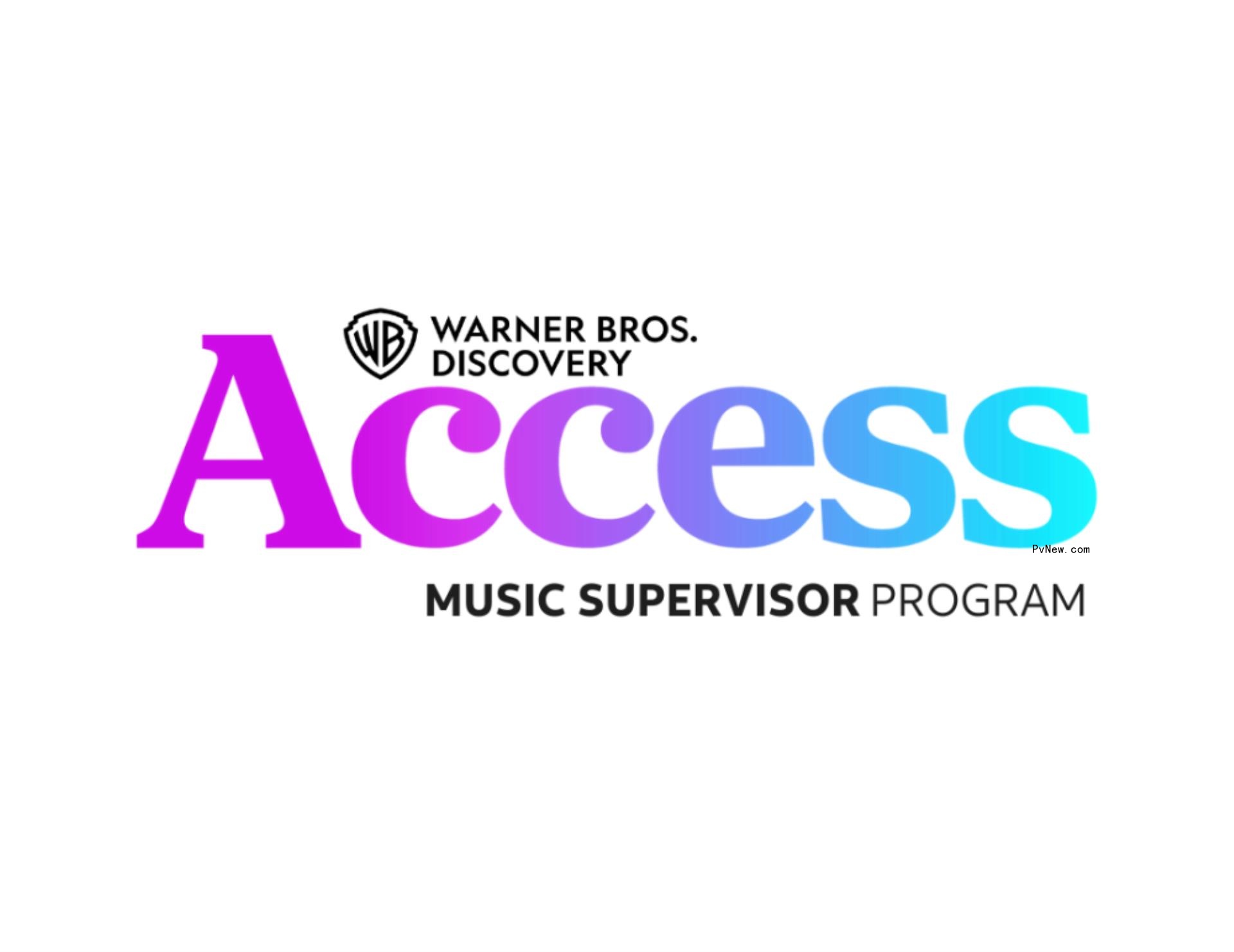 WarnerMedia Discovery Access Unveils New Music Supervisor Program