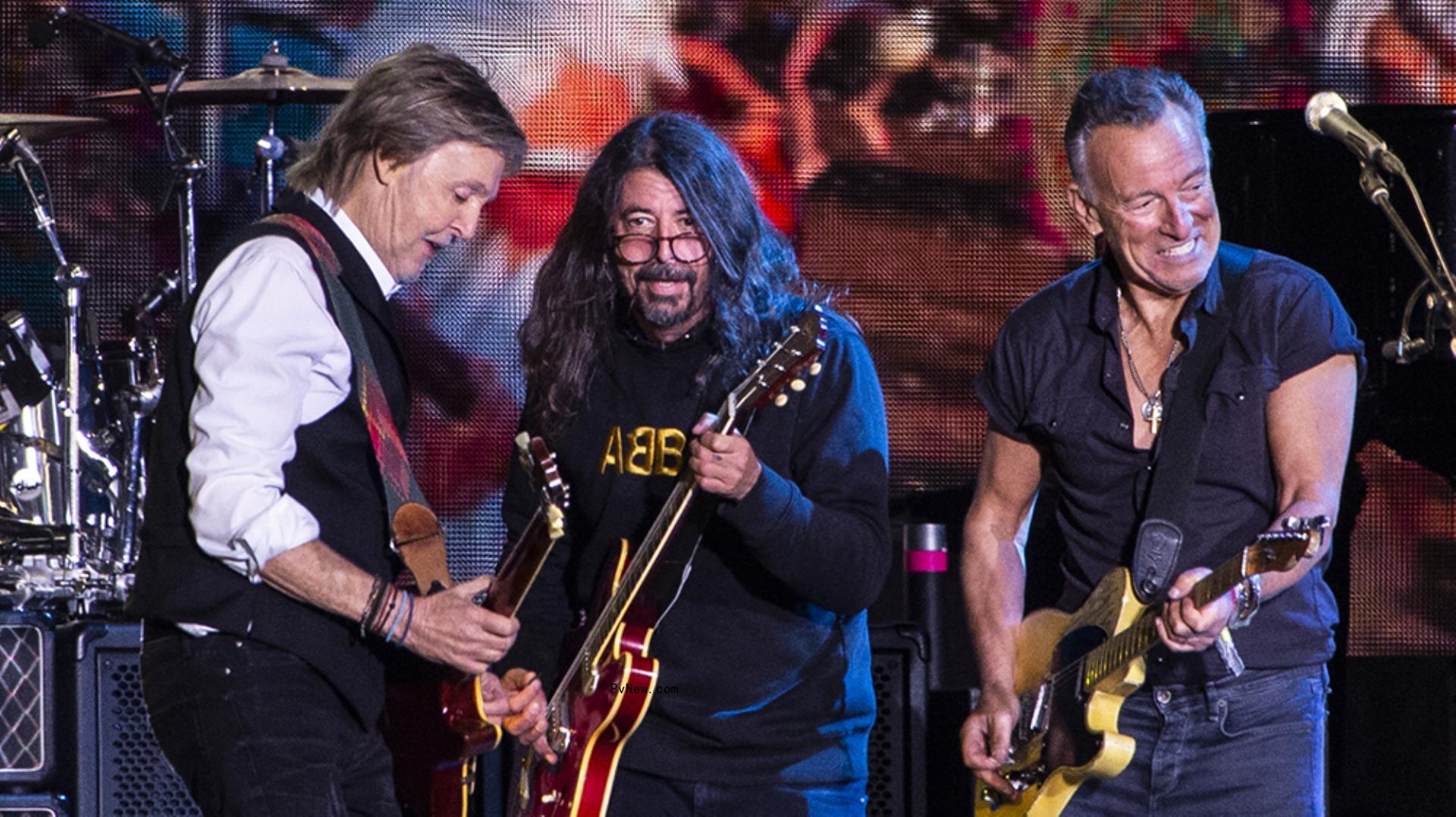 Dave Grohl Joins Paul McCartney and Bruce Springsteen for First Performance Since Taylor Hawkins’ Death