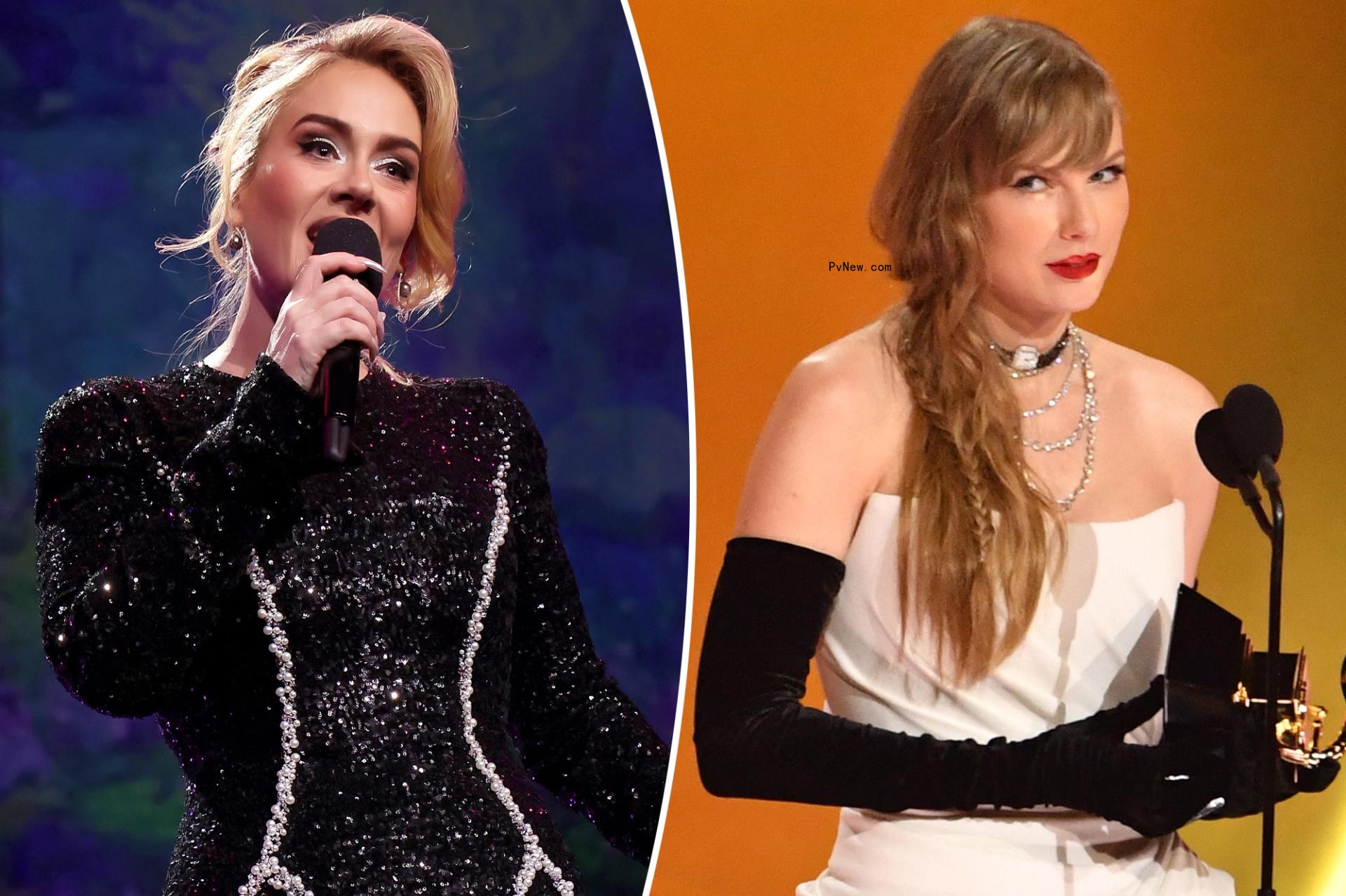 Adele tells NFL fans who hate Taylor Swift coverage to ‘get a f–king life’