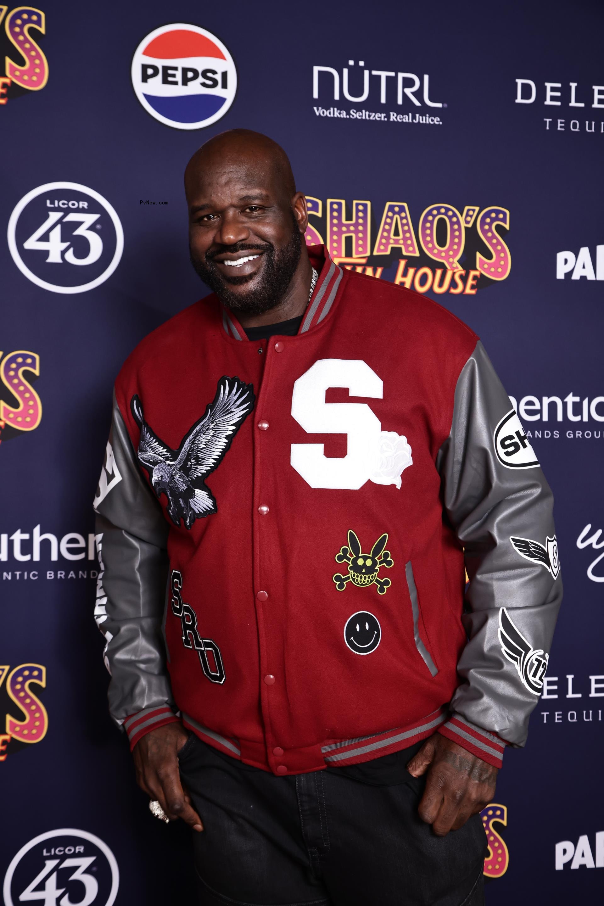 Shaquille O'Neal at Shaq's Fun House in Las Vegas.