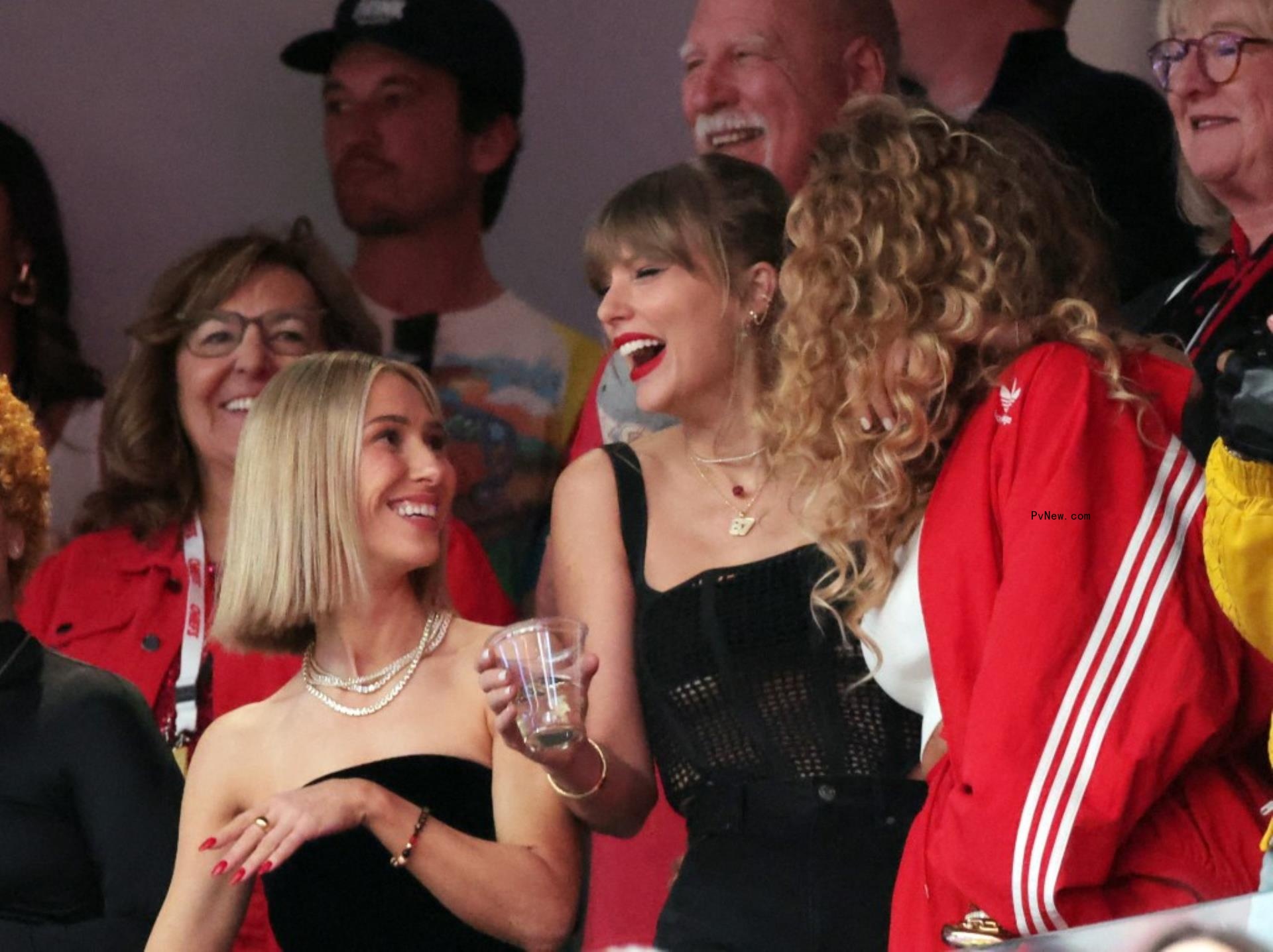 Taylor Swift and Blake Lively at Super Bowl 2024
