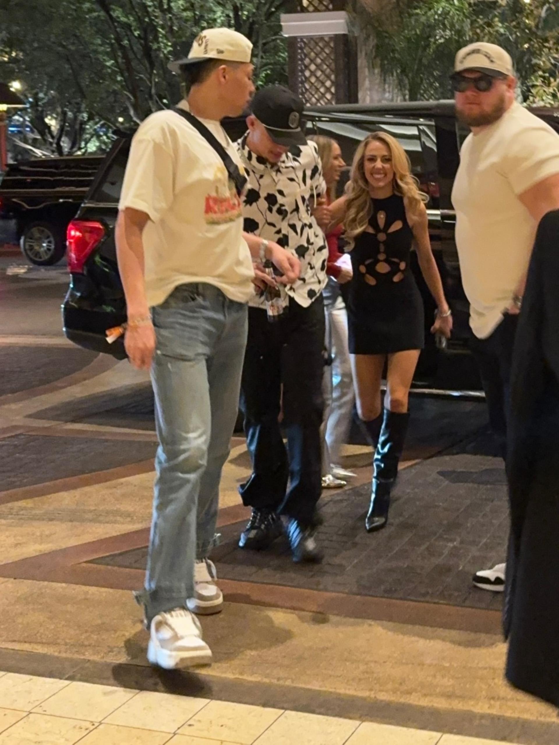 Brittany, Jackson and Patrick Mahomes