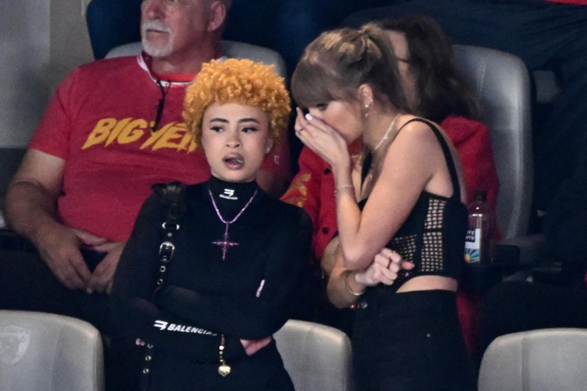 Ice Spice and Taylor Swift.