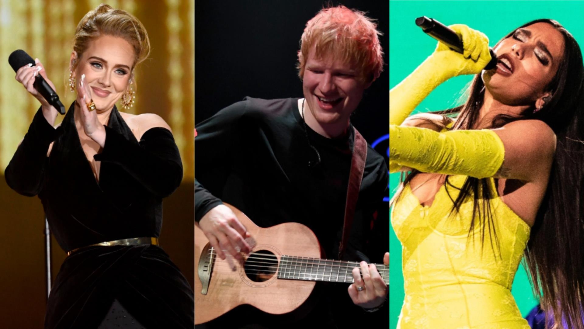 Adele, Ed Sheeran, Dua Lipa Drive British Music Exports to Record $709 Million
