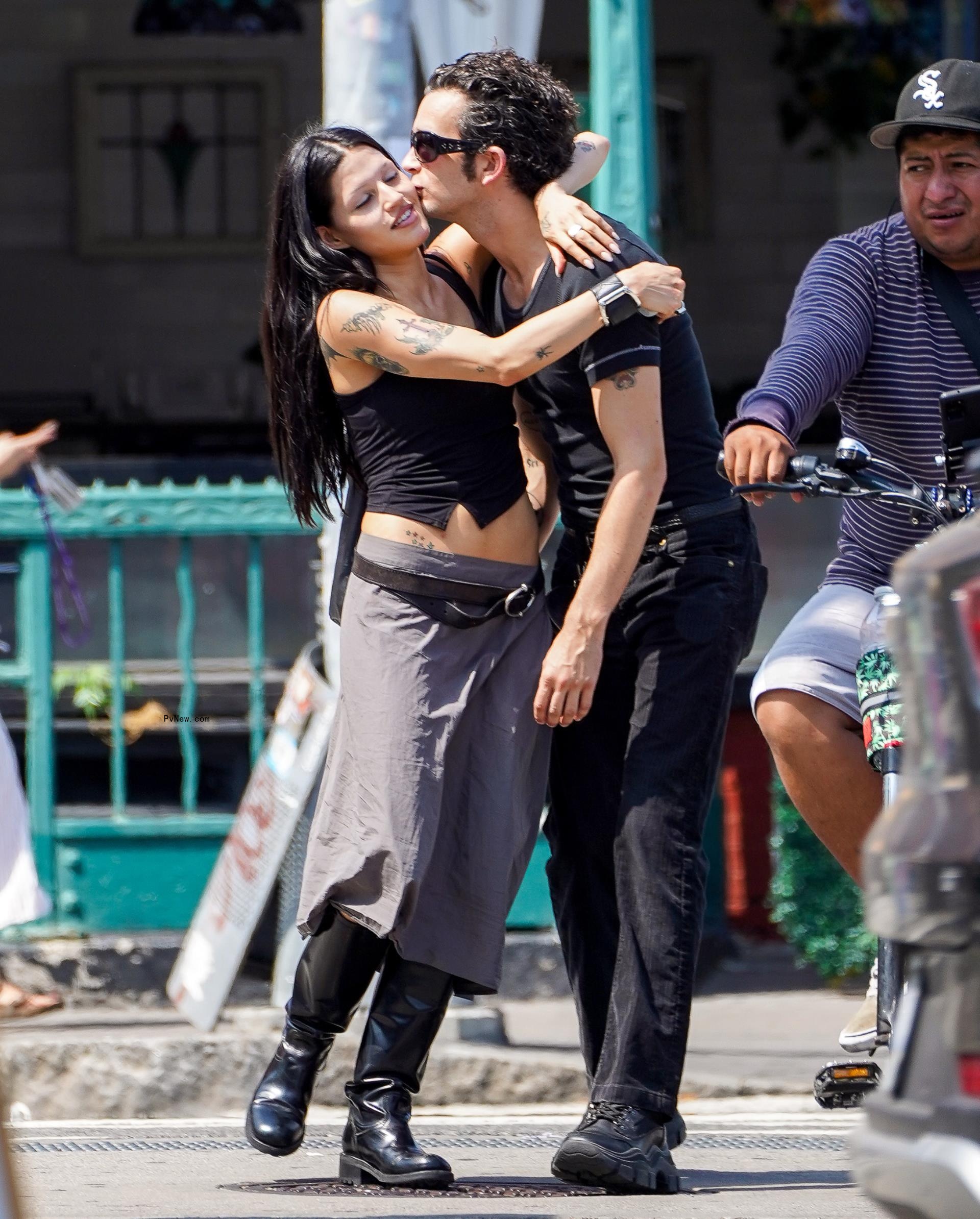 Matty Healy and Gabbriette Bechtel