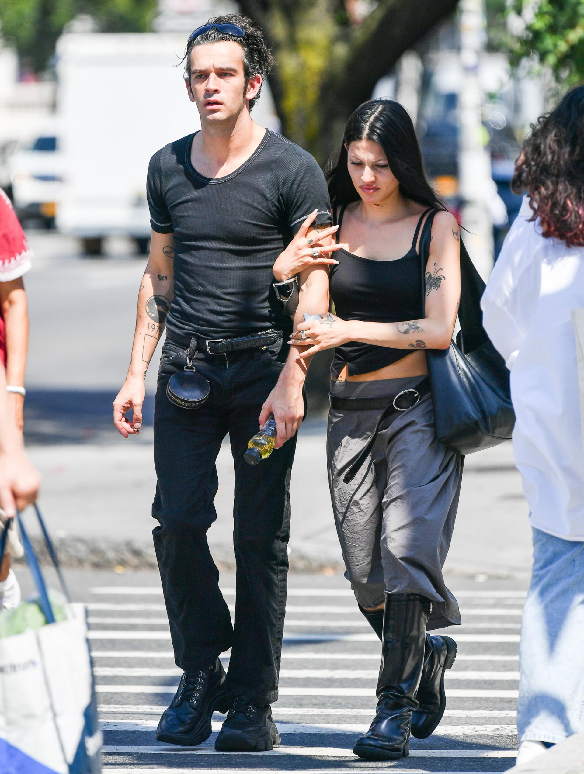 09/05/2023 EXCLUSIVE: Matt Healy and model Gabbriette Bechtel