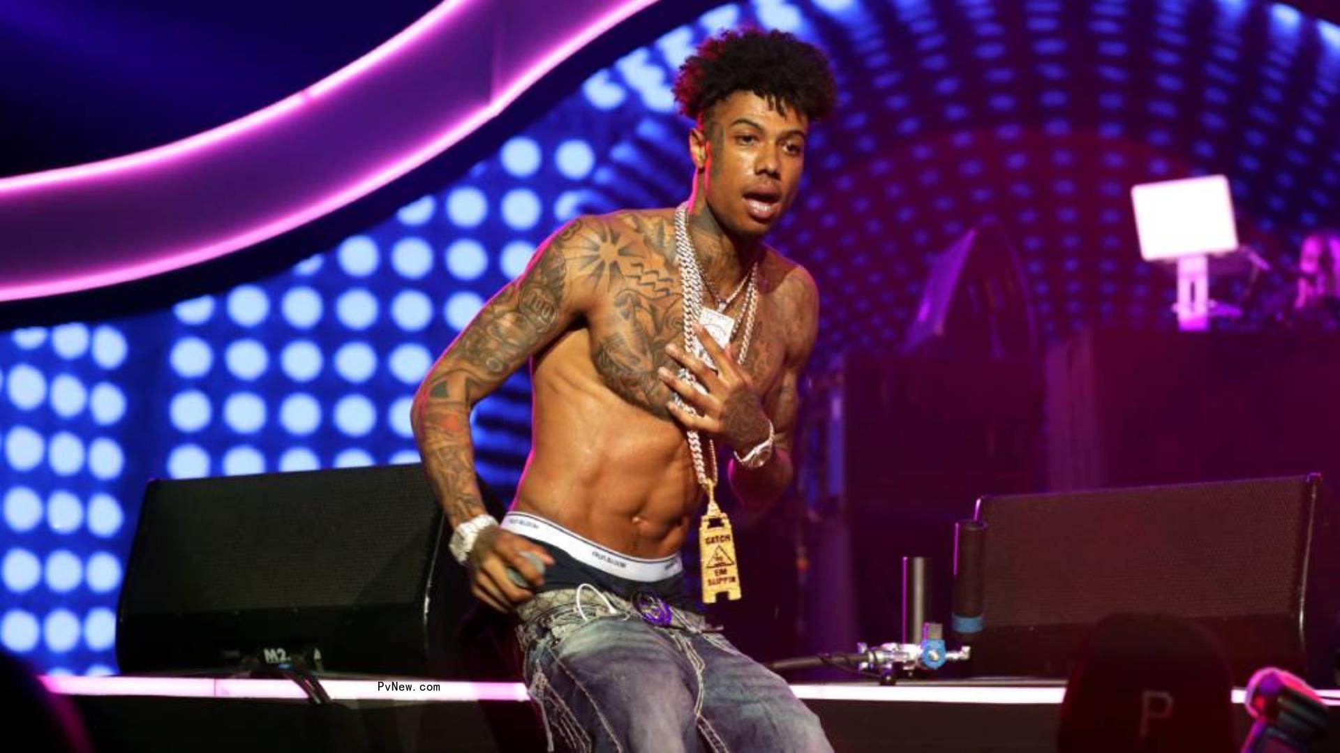Rapper Blueface and His Girlfriend Get Into Violent Fight in Streets of Hollywood