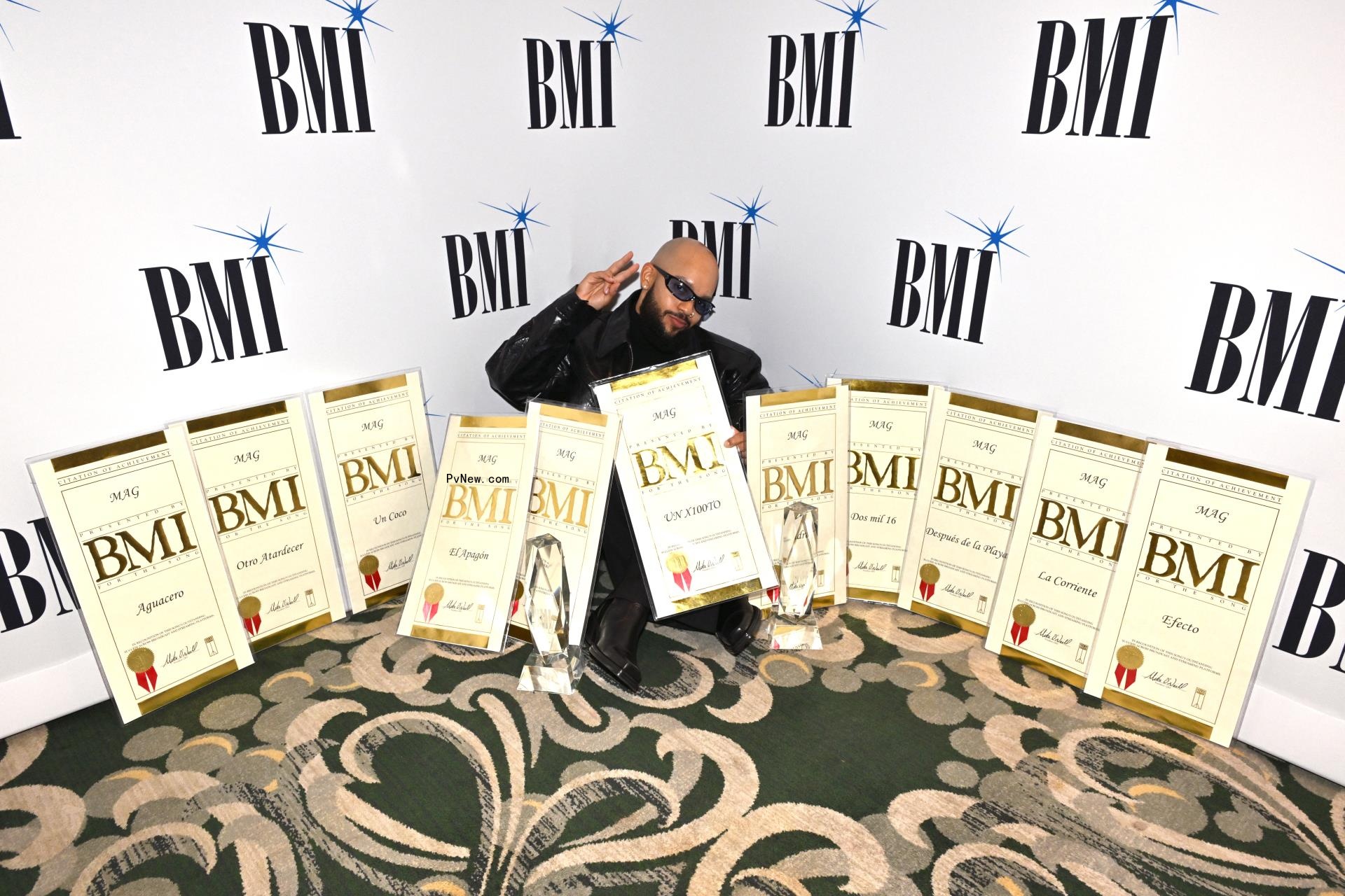 Eslabon Armado, Edgar Barrera, Horacio Palencia and More Win Big at BMI Latin Awards 2024