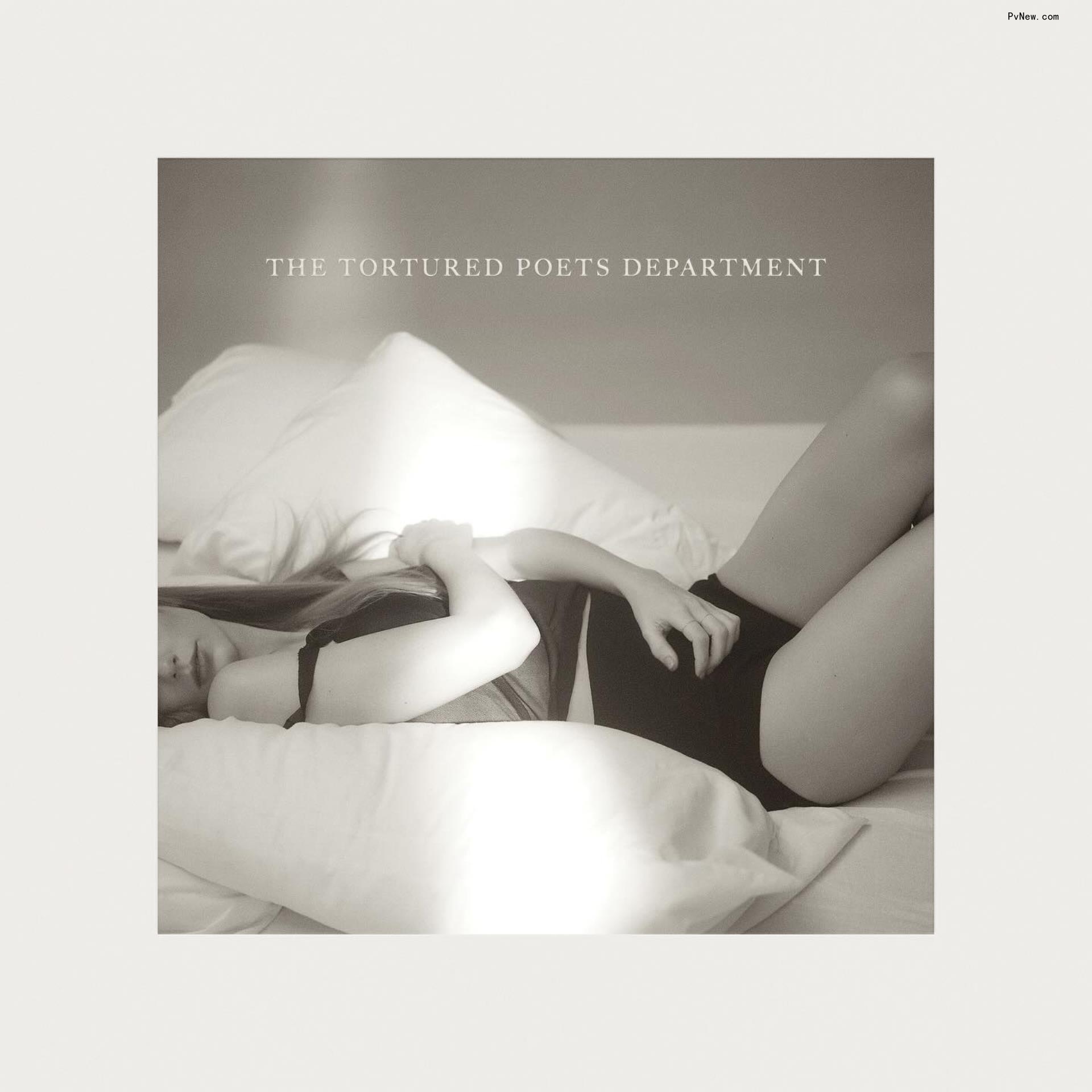 Taylor Swift's The Tortured Poets Department album art