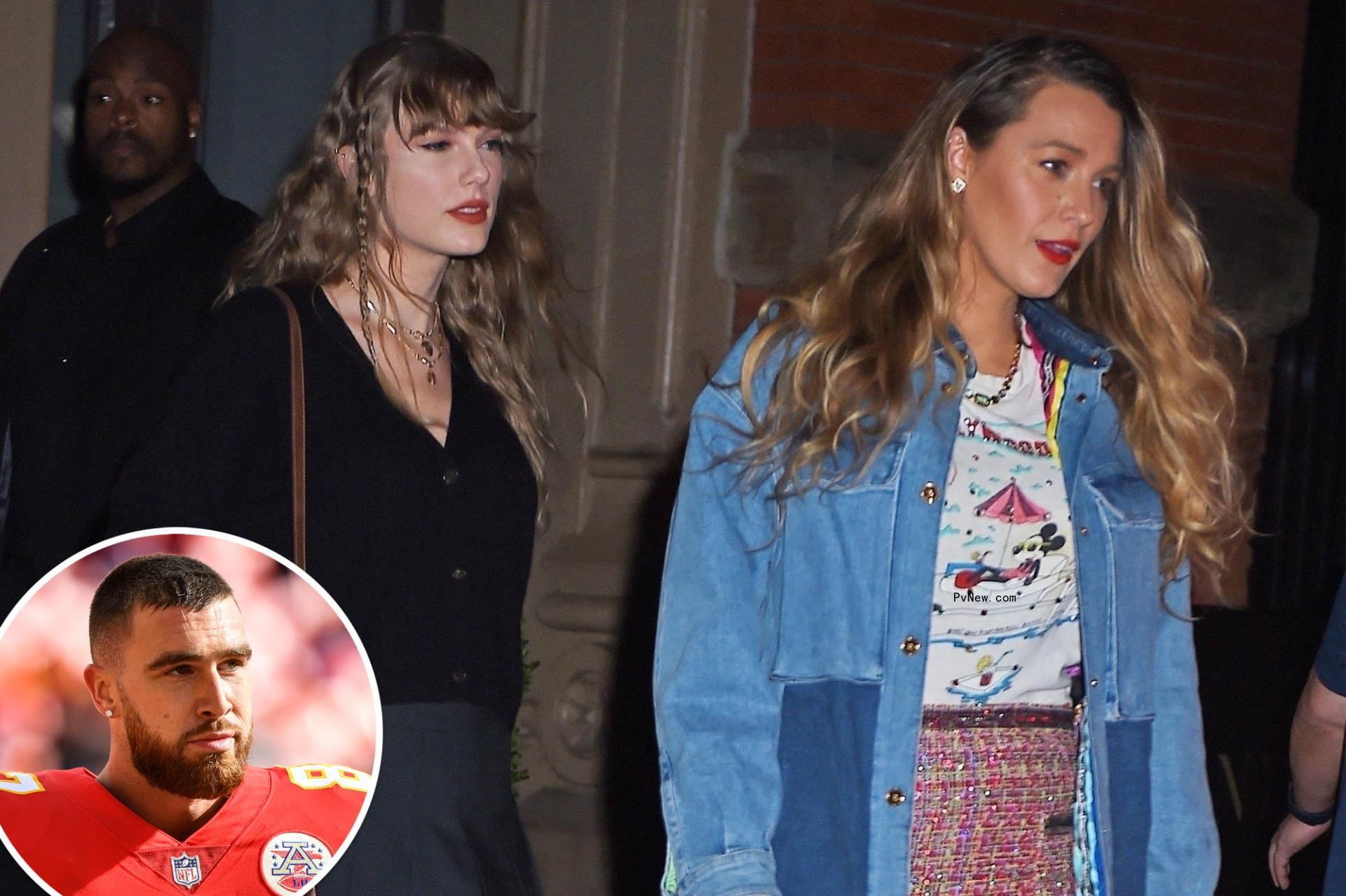 Taylor Swift enjoys girls’ night out with Blake Lively amid Travis Kelce dating rumors