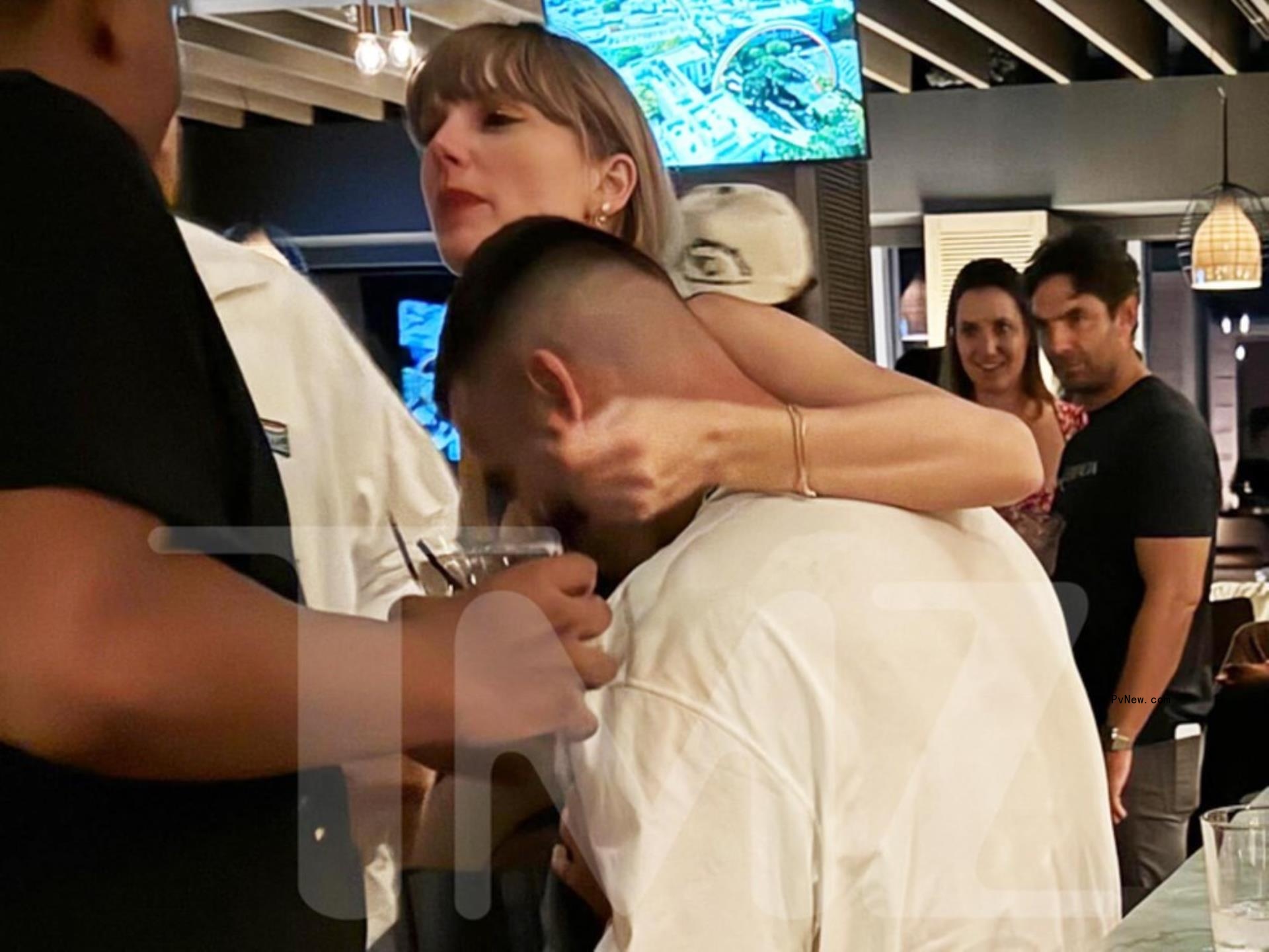 Taylor Swift and Travis Kelce