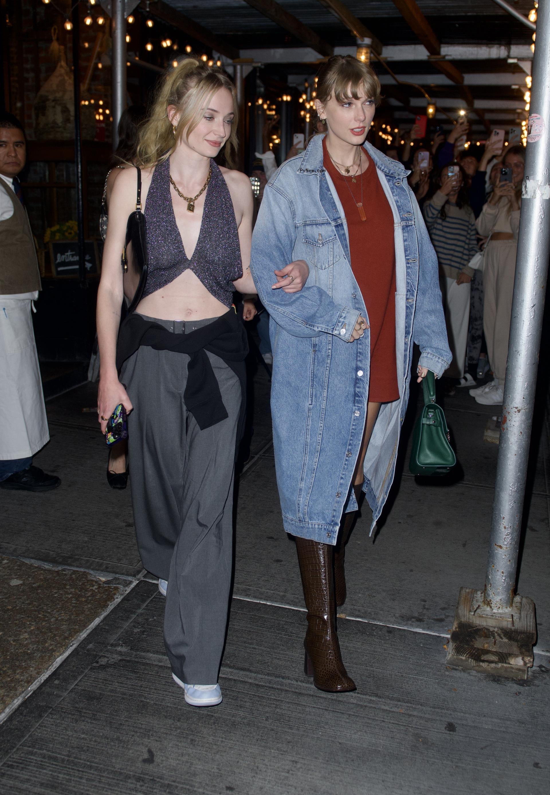 Sophie Turner and Taylor Swift