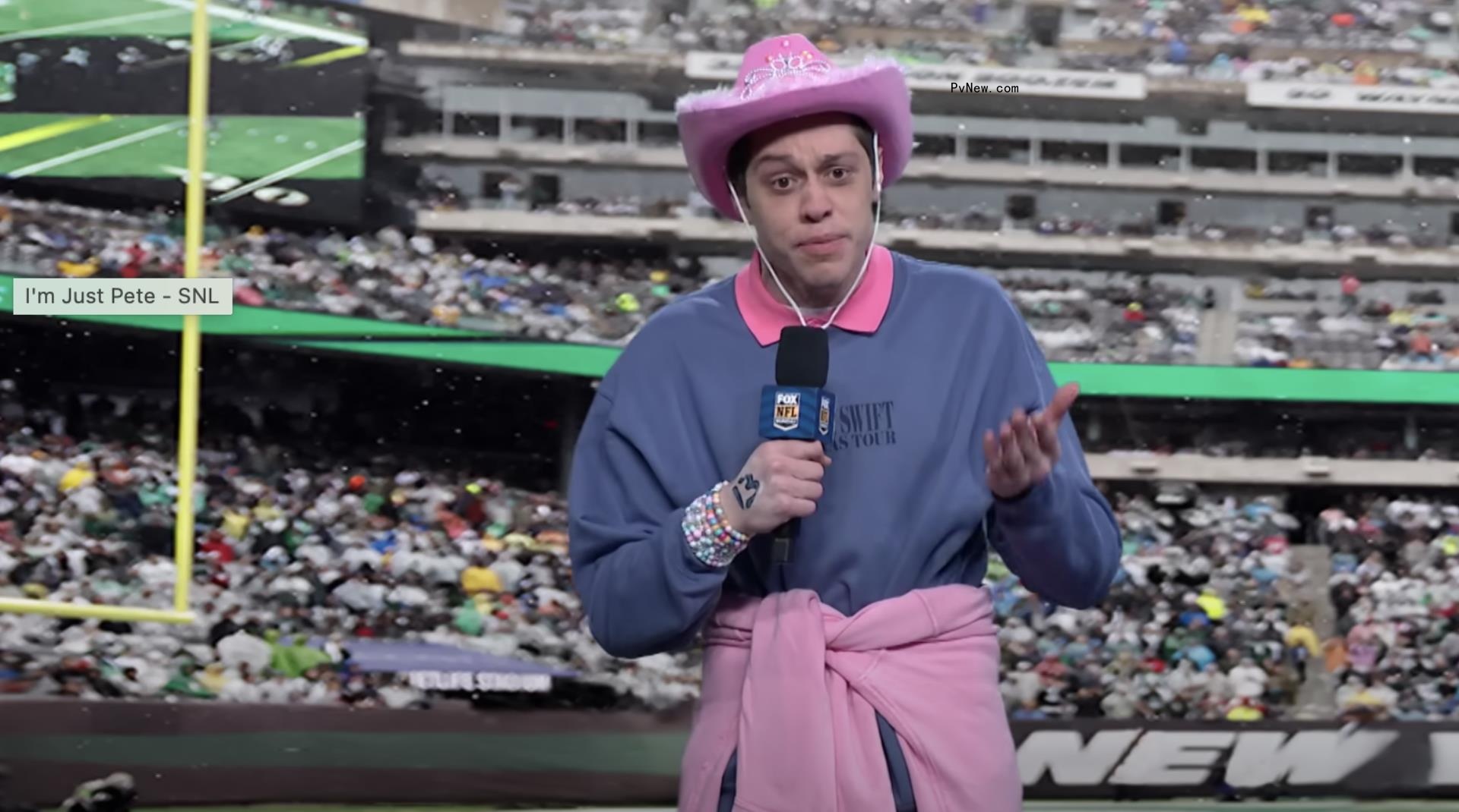 A photo of Pete Davidson on ‘SNL’