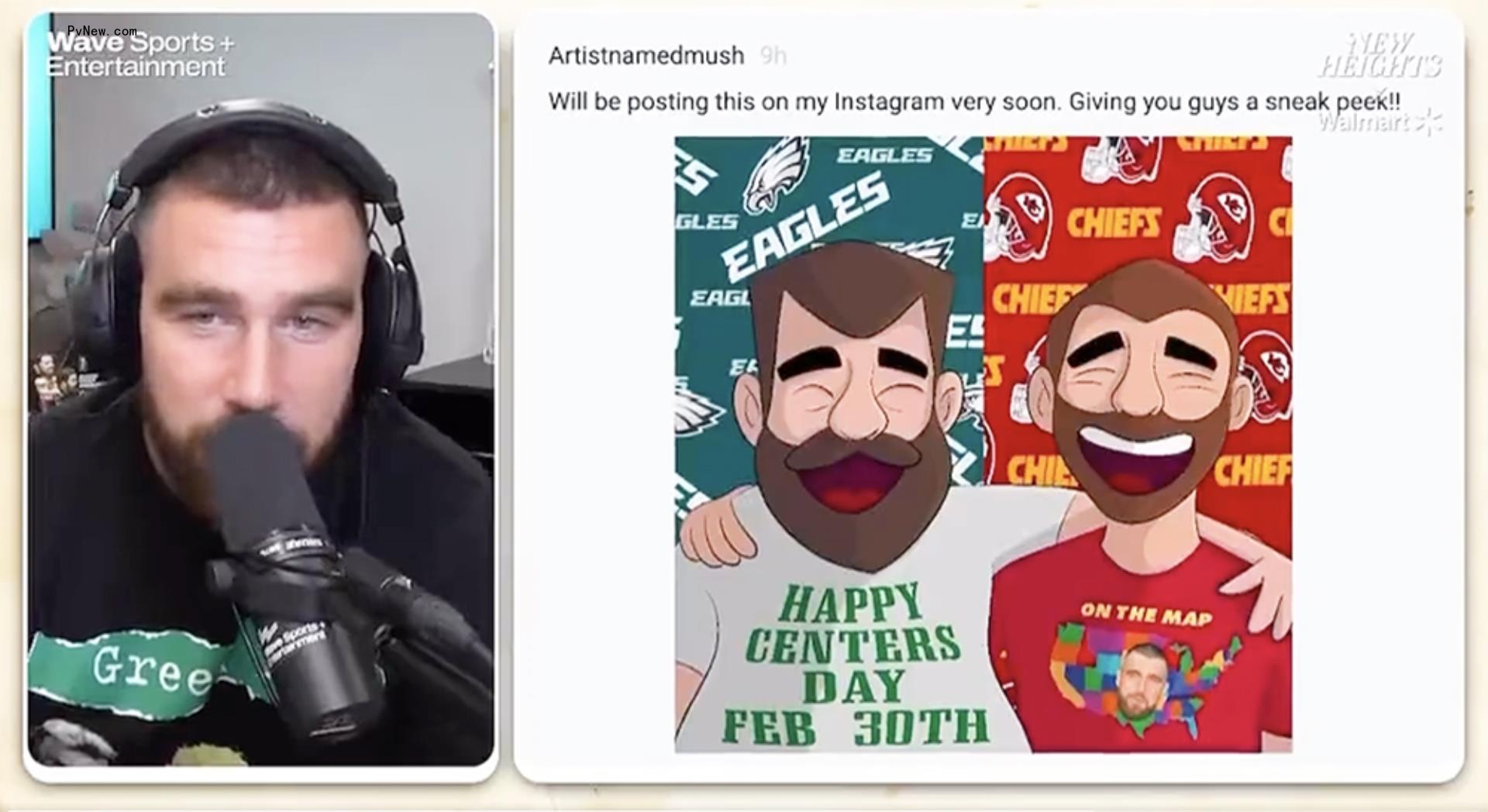 Travis Kelce on the