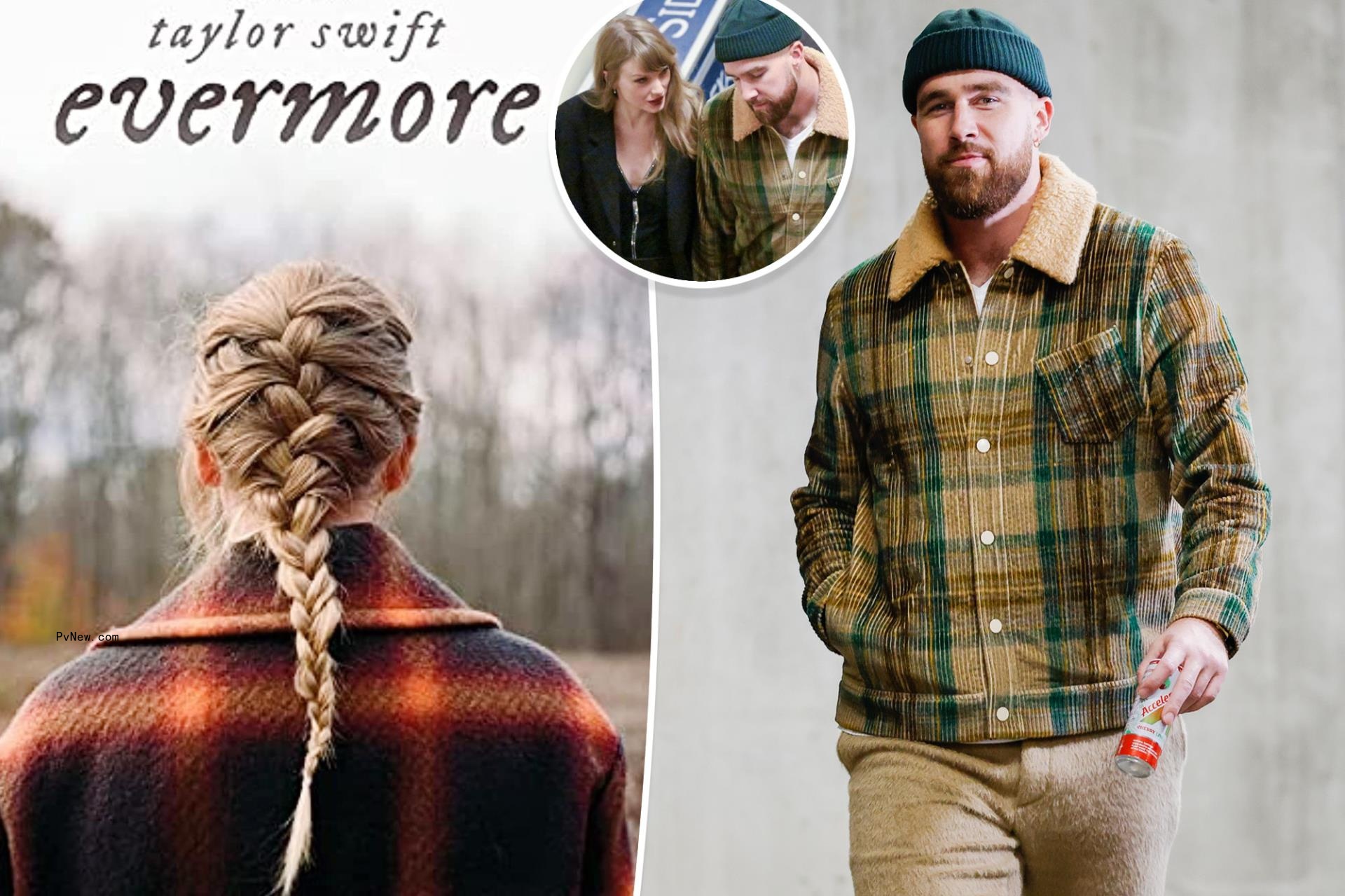 Fans think Travis Kelce nodded to Taylor Swift’s ‘Evermore’ album with Chiefs pre-game outfit
