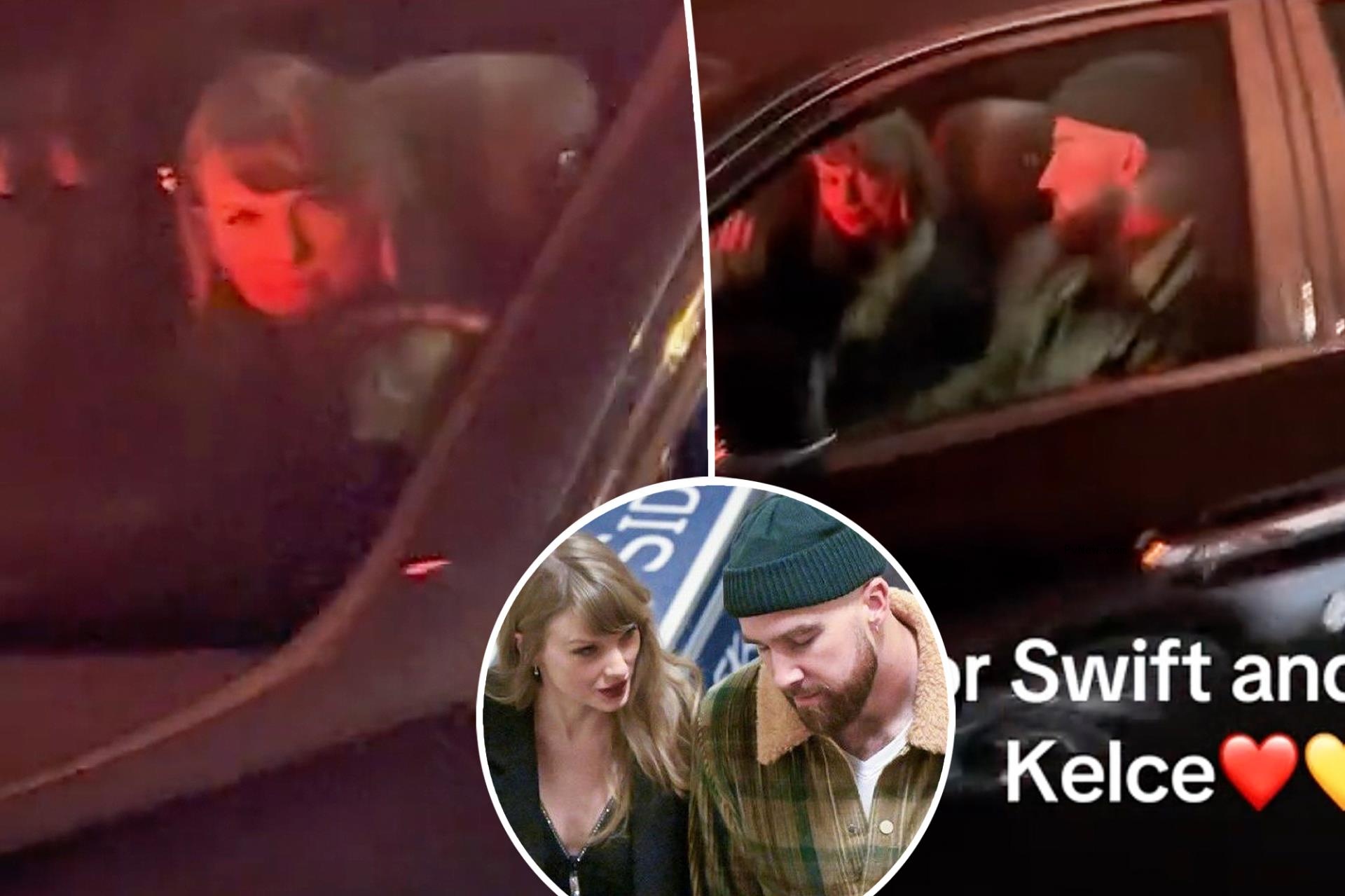 Travis Kelce and Taylor Swift spotted together in his $400K Rolls-Royce after Chiefs vs. Bills game