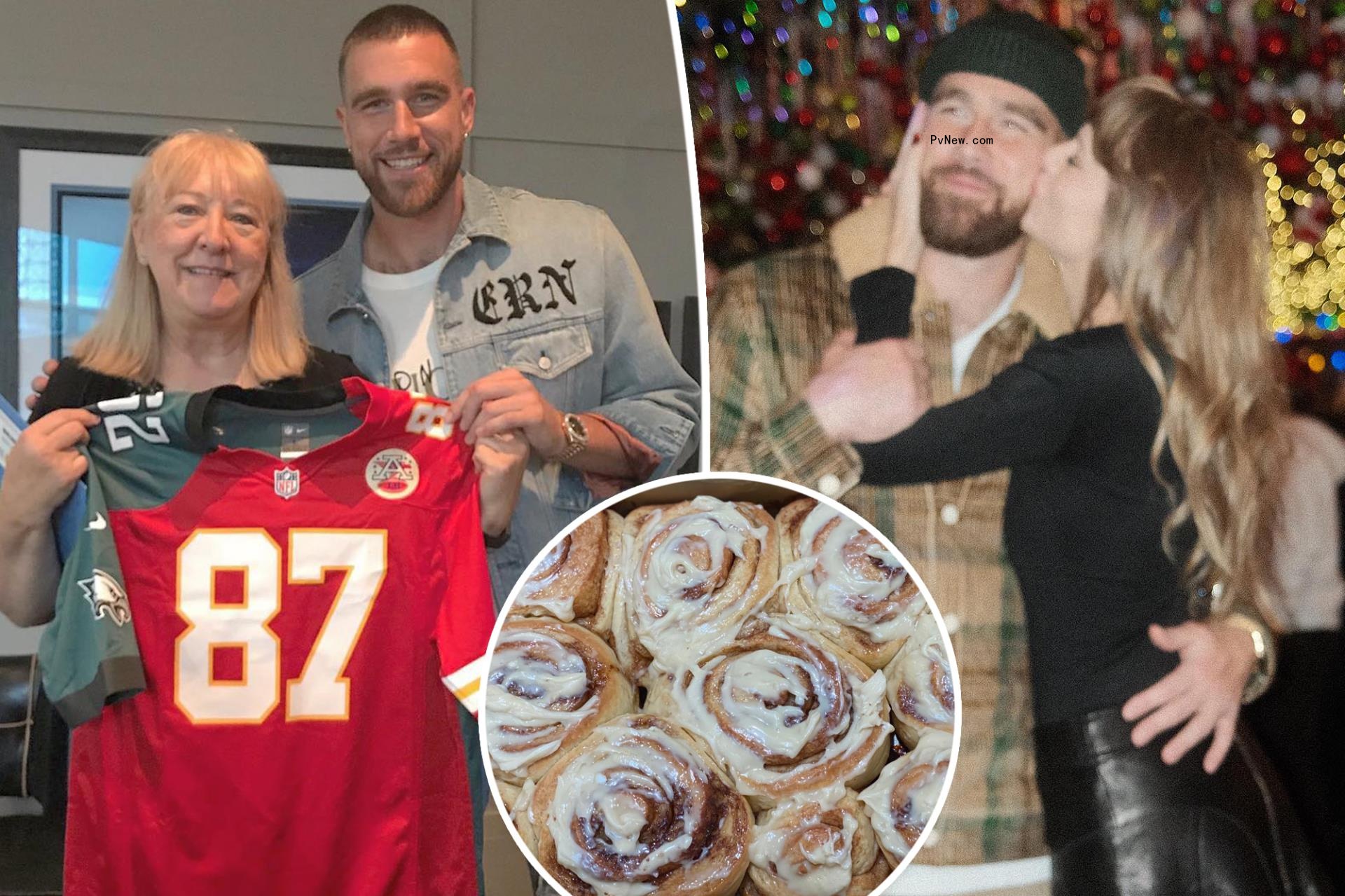Taylor Swift’s cinnamon rolls for Travis Kelce have surprising co<i></i>nnection to his mom’s ‘go-to’ holiday tradition