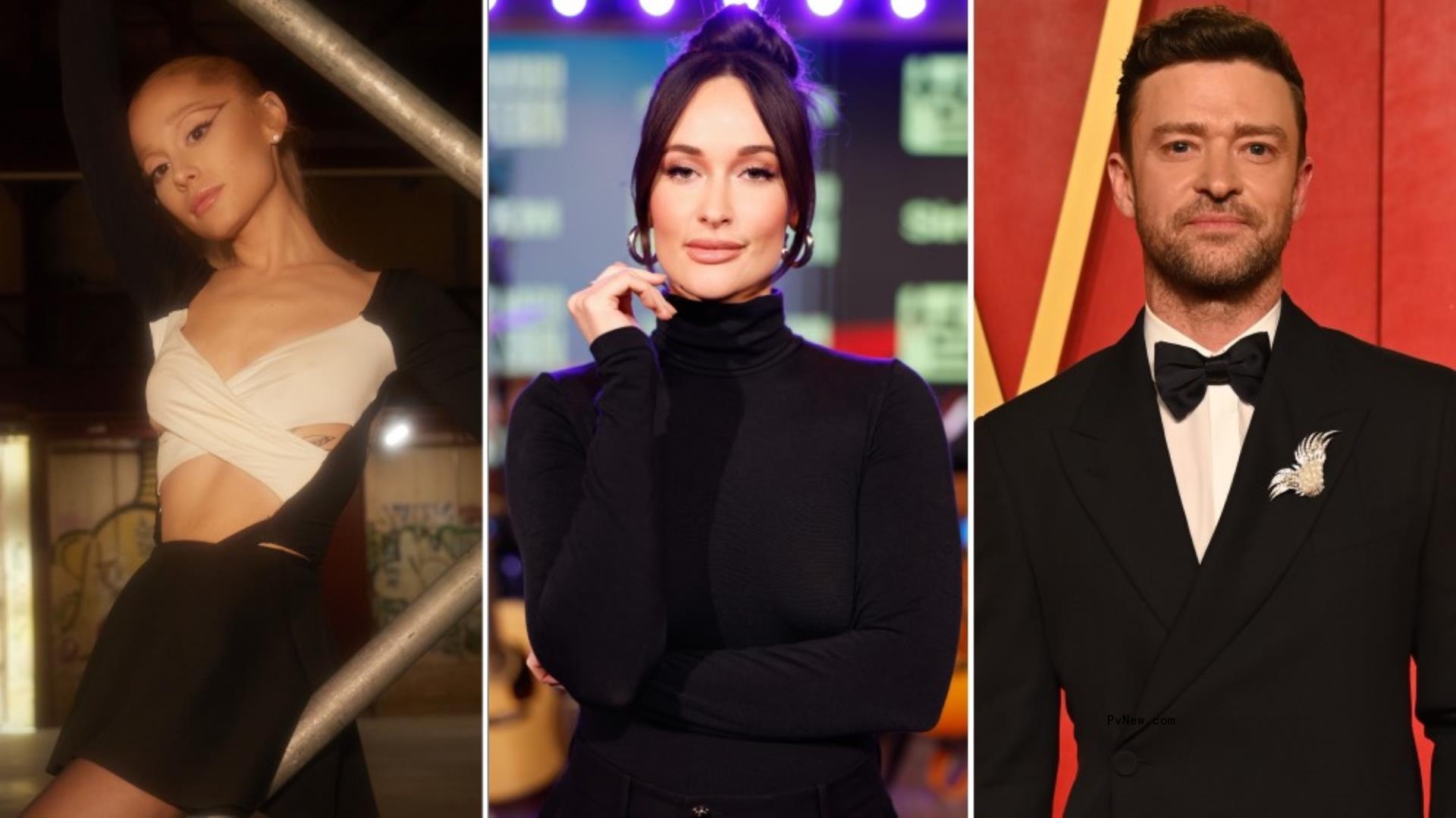 Ariana Grande Holds Top Spot on Albums Chart, Kacey Musgraves Nabs Career-High Debut and Justin Timberlake Lands at No. 4