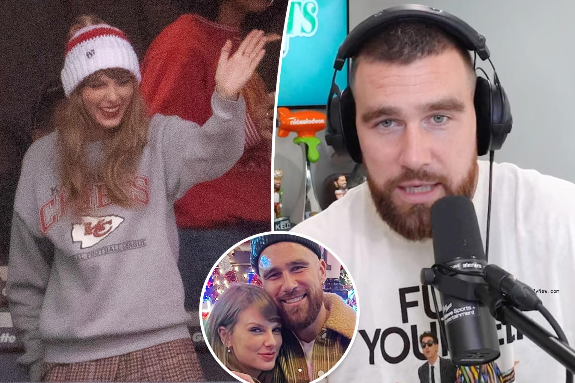 Travis Kelce reacts to ‘Brads and Chads’ booing ‘amazing’ Taylor Swift at Patriots game