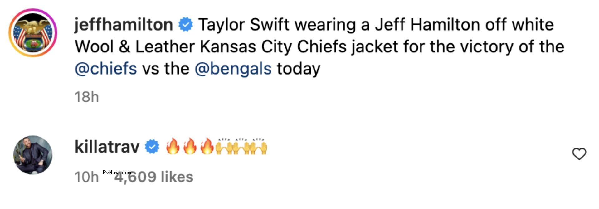 Jeff Hamilton IG comments.